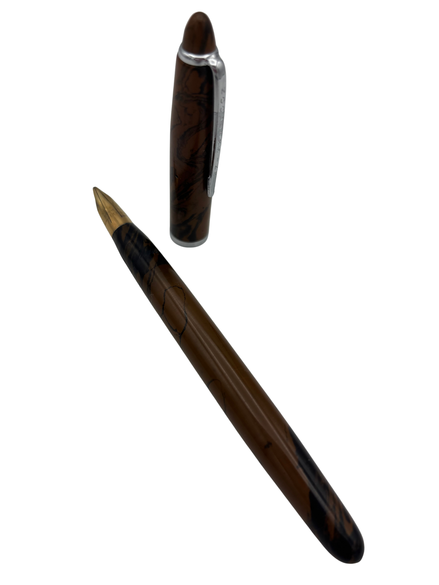 Noodlers Fountain Pen Brown - 14k Music Nib