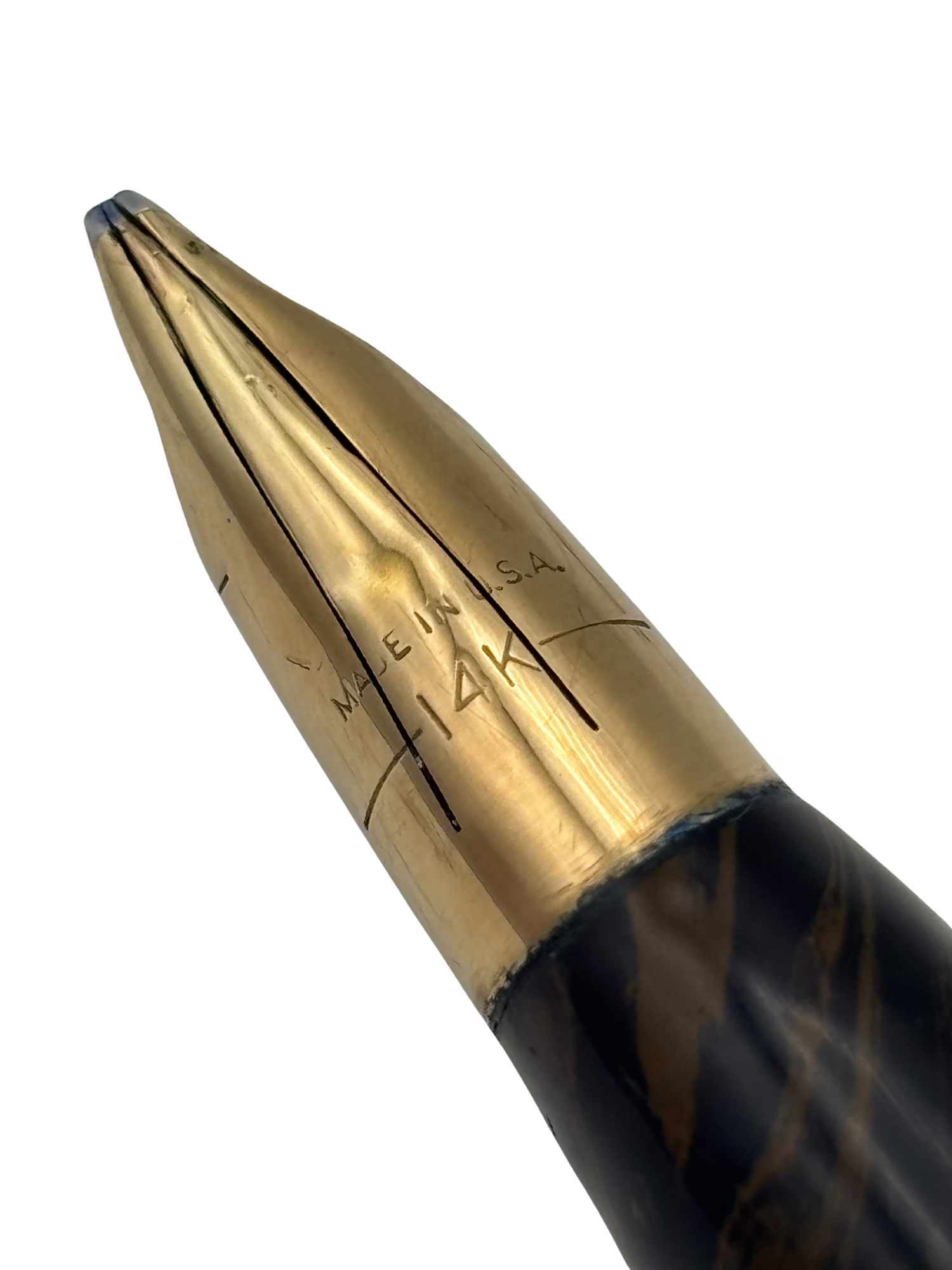 Noodlers Fountain Pen Brown - 14k Music Nib