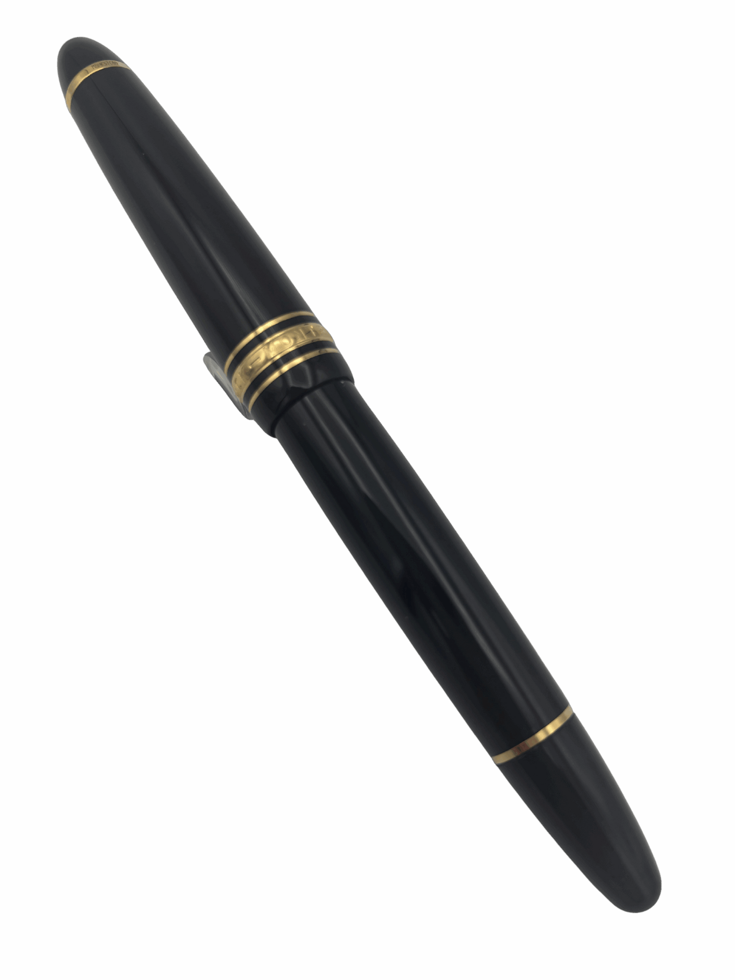 Montblanc 146 Gold Trim Black - 18k Fine Nib