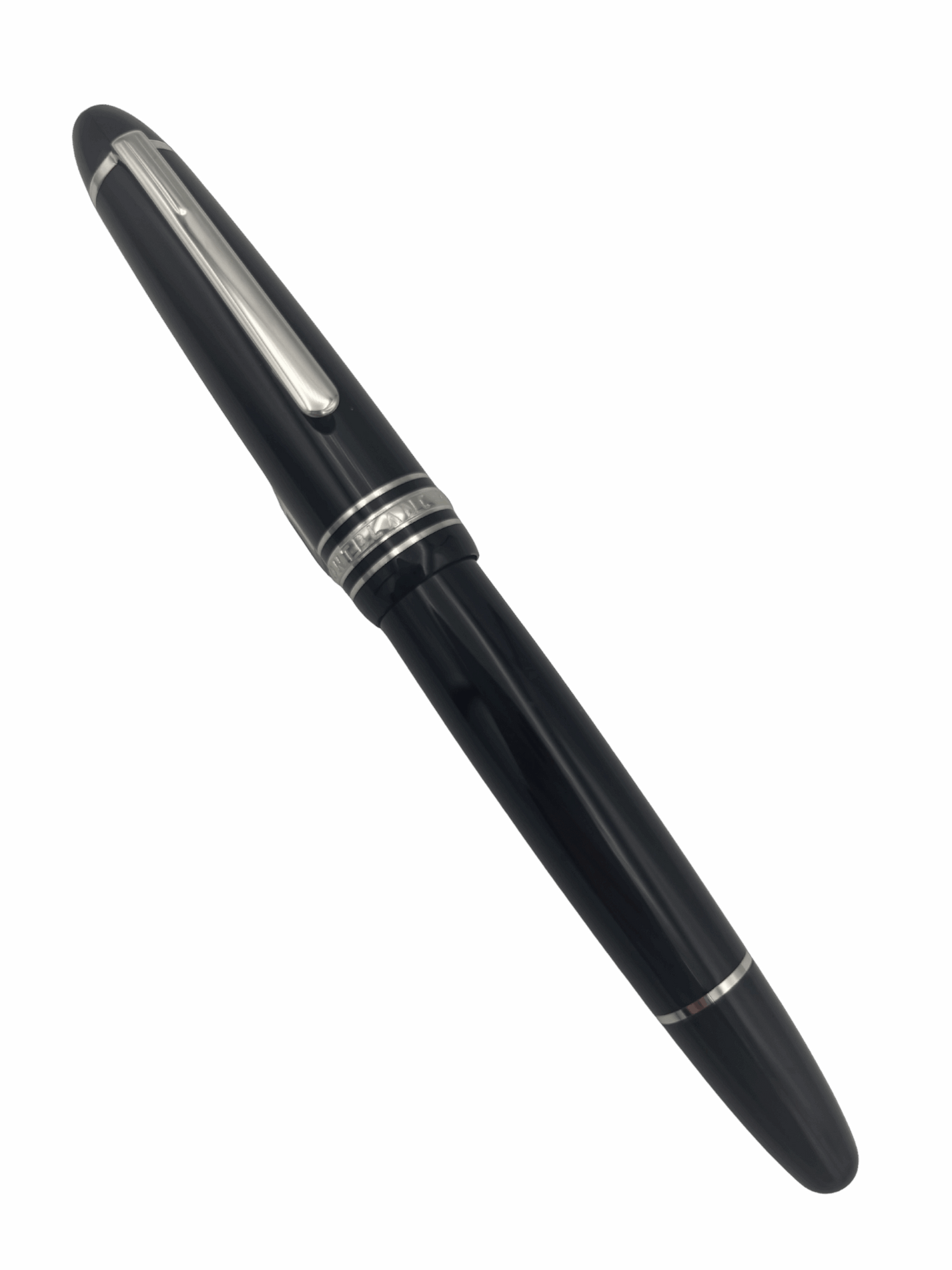 Montblanc 146 PT Black and Silver - 18k Fine Nib