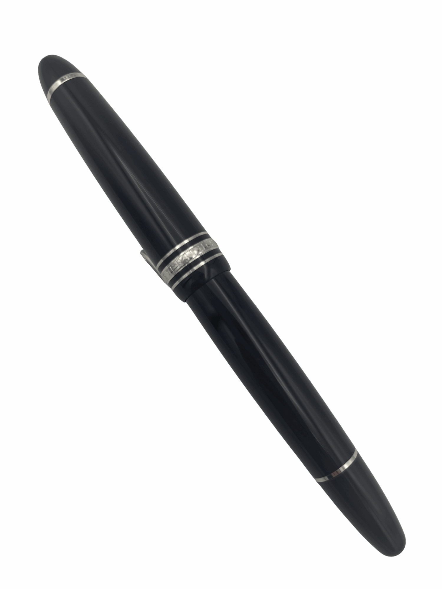 Montblanc 146 PT Black and Silver - 18k Fine Nib