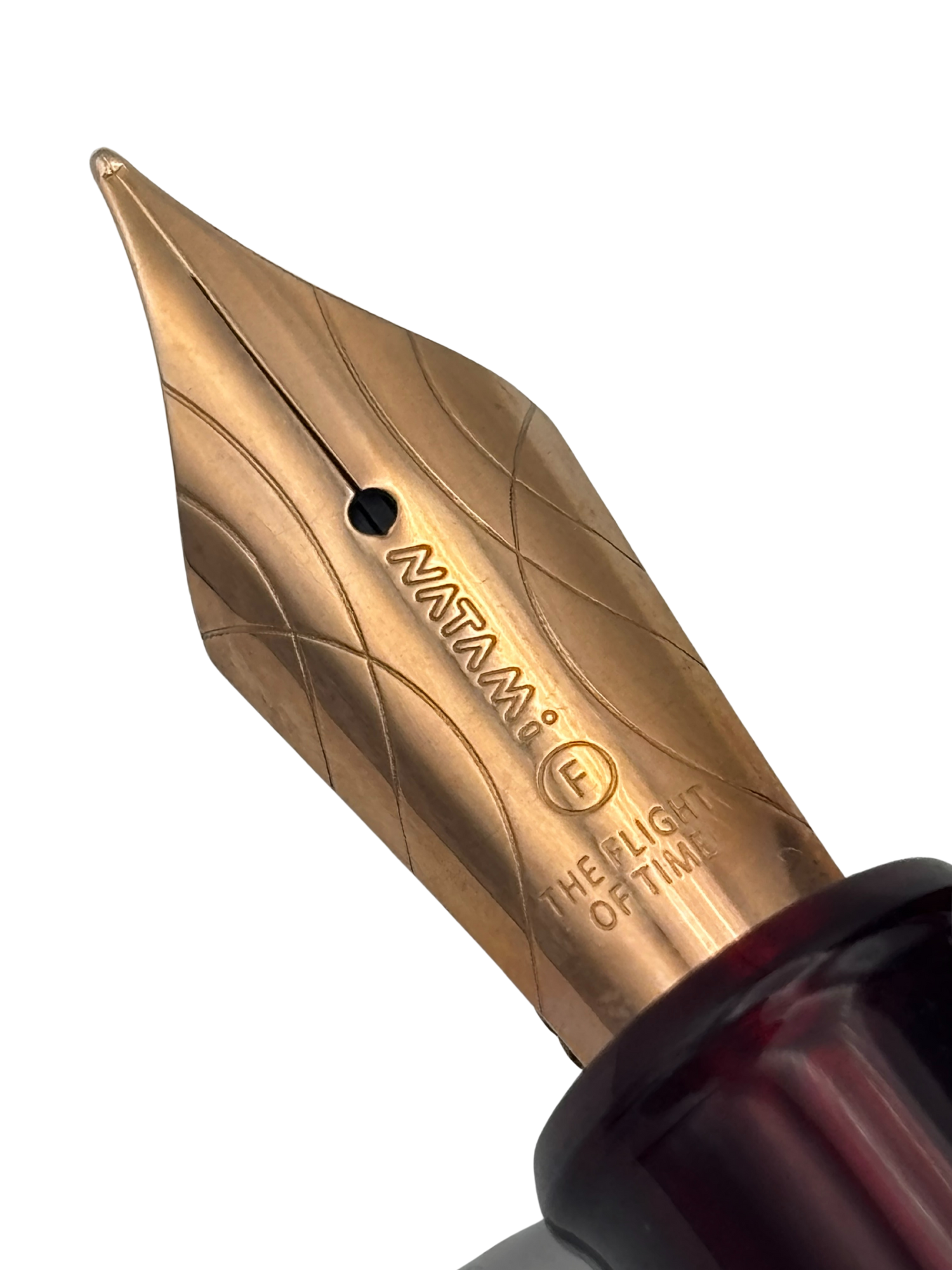 Natami Flight of Time Red - Fine Nib