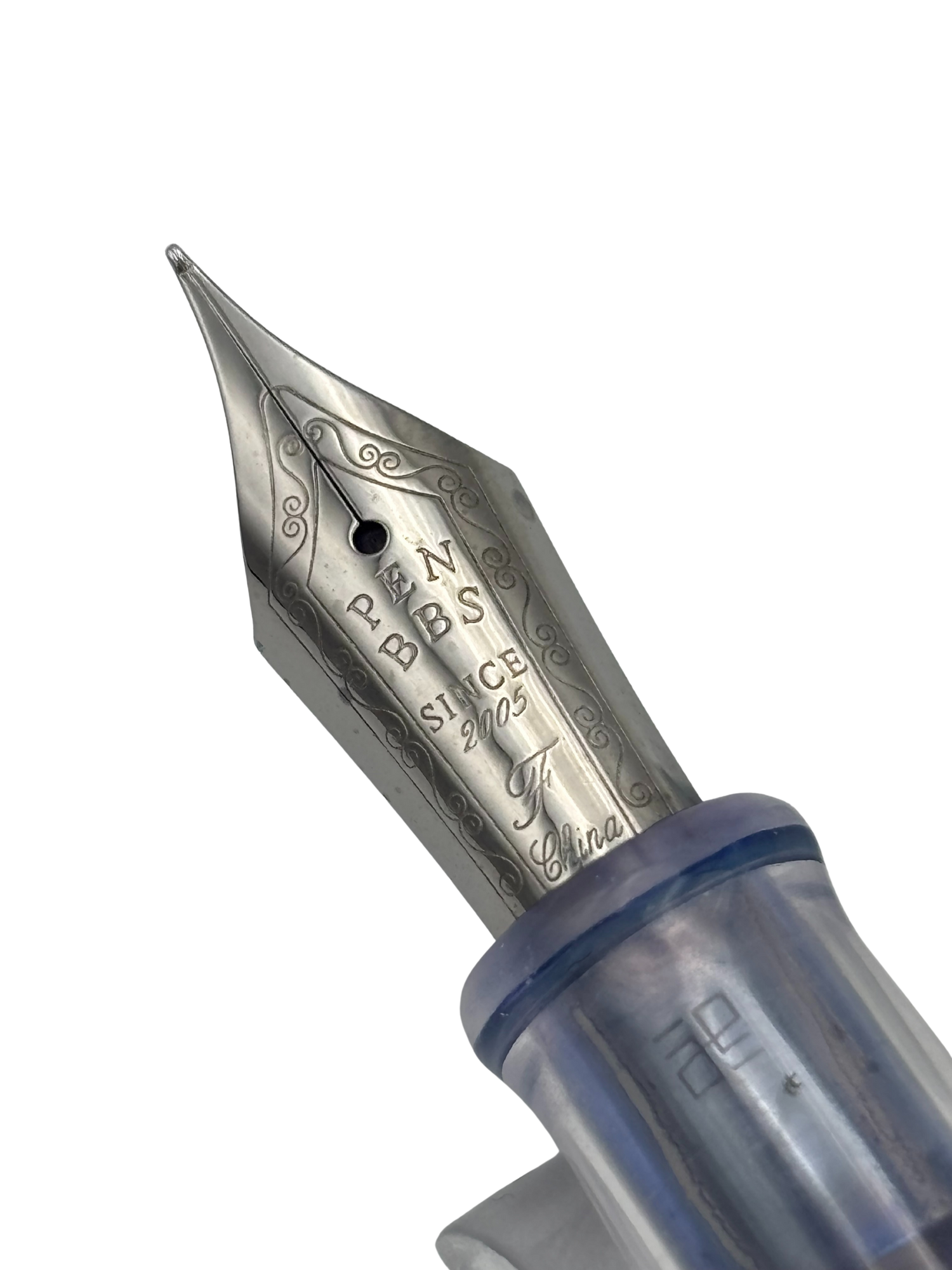 Pen BBS 226 Clear - Fine Nib - Pre-Owned