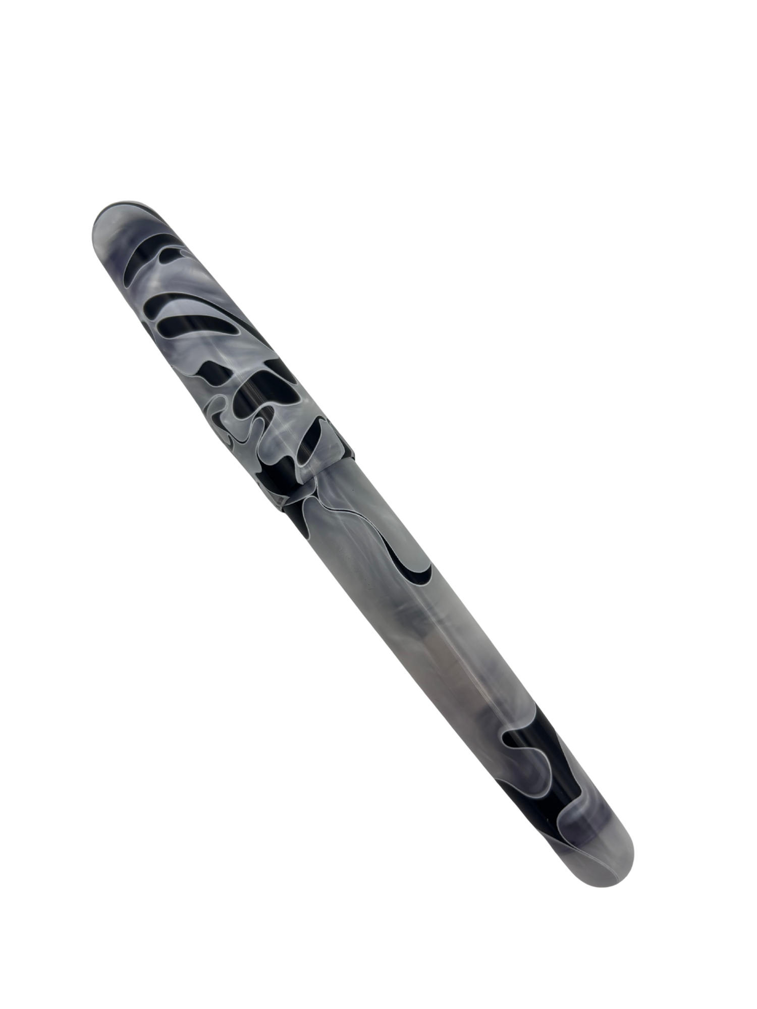 Birmingham Black and White Swirl - Fine Nib