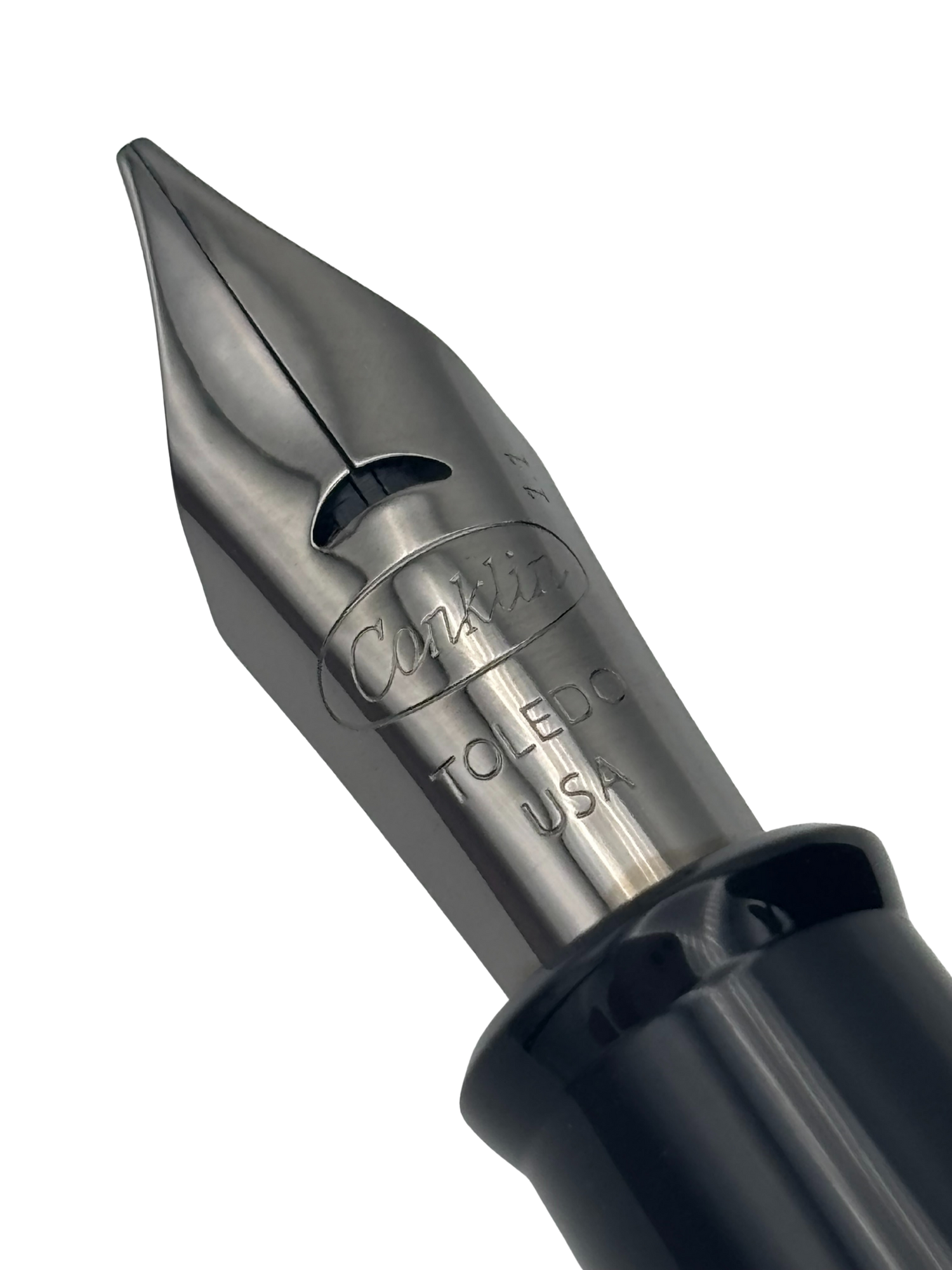 Conklin Mark Twain Carbon Stealth - 1.1 Stub Nib