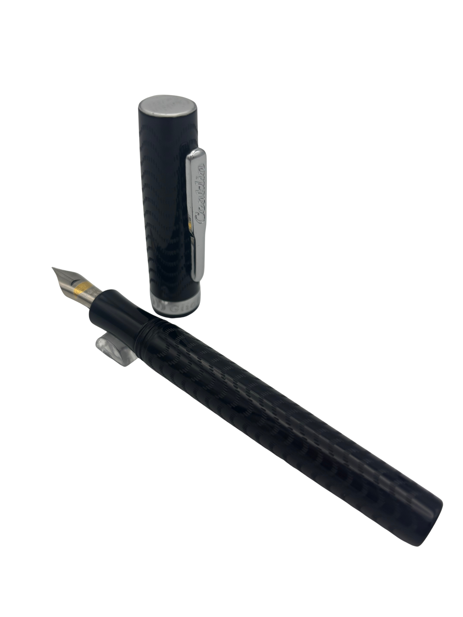 Conklin Glider Chased Black - Fine Nib