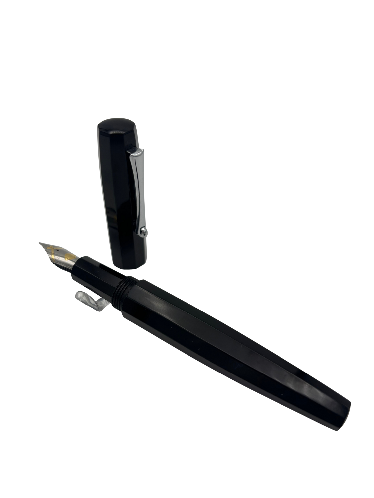 Cypress Diamond Cut Nonagon - Fine Nib