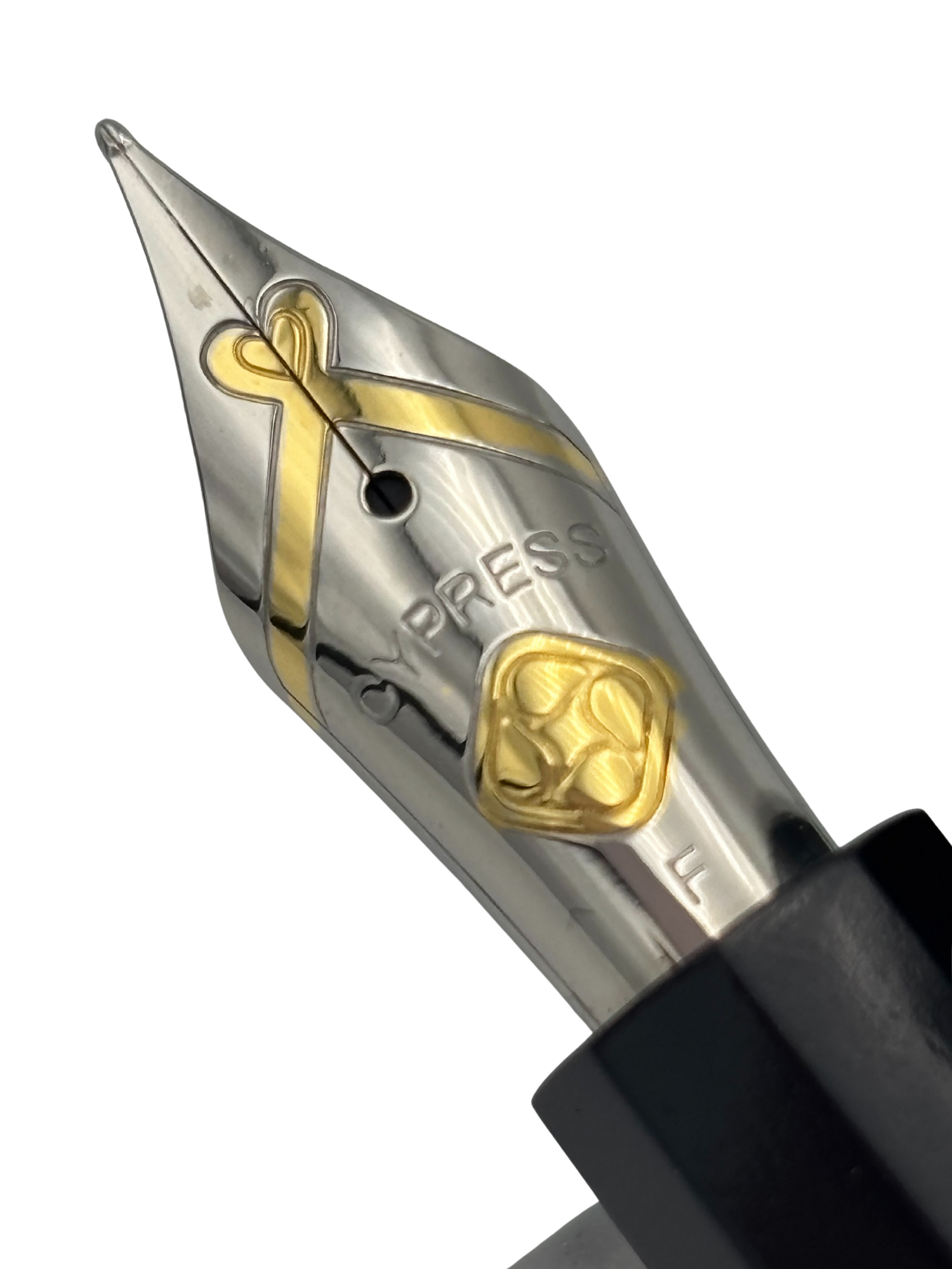 Cypress Diamond Cut Nonagon - Fine Nib