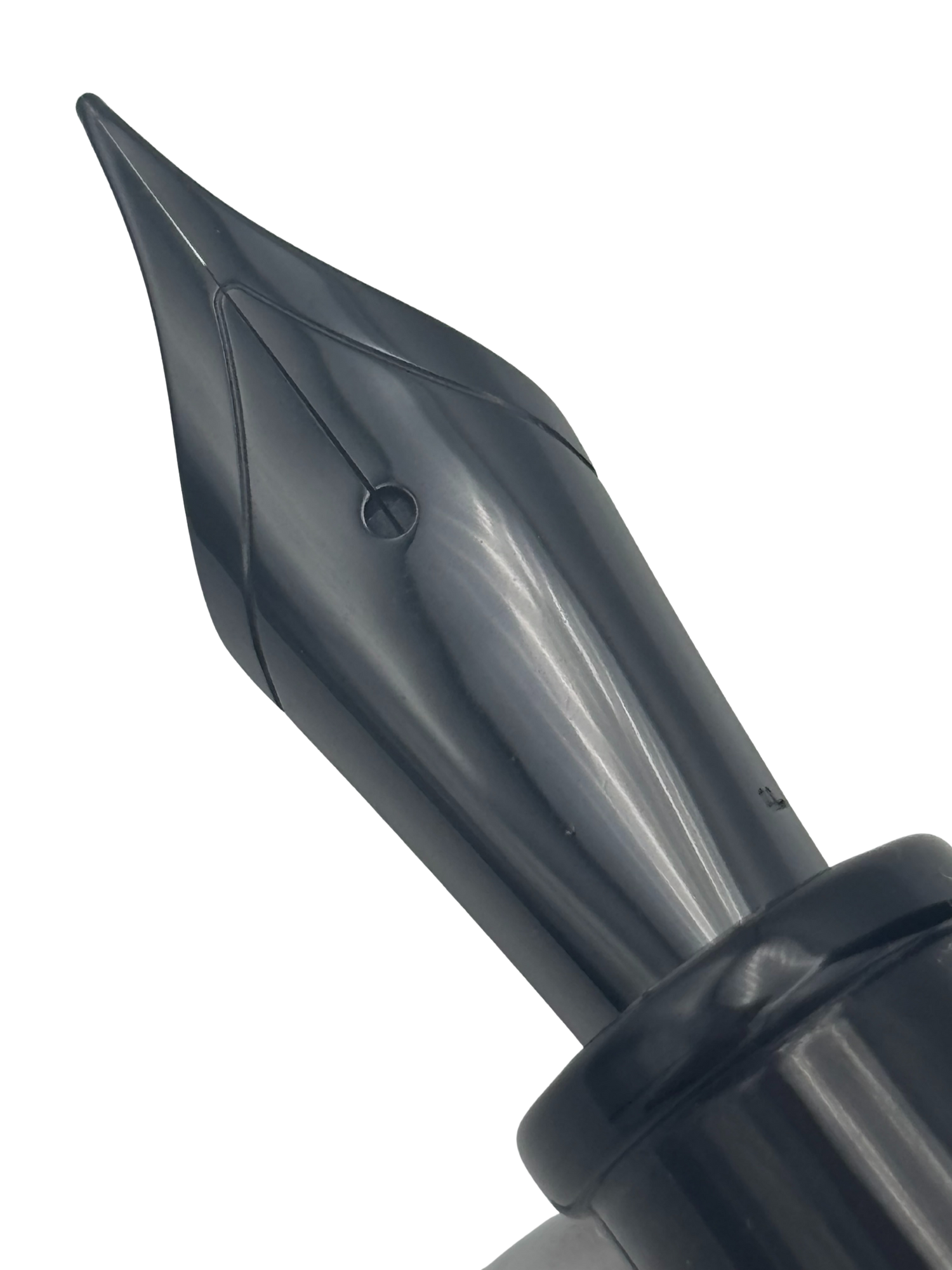 Lotus Saral Carved Black Nikko - Fine Nib