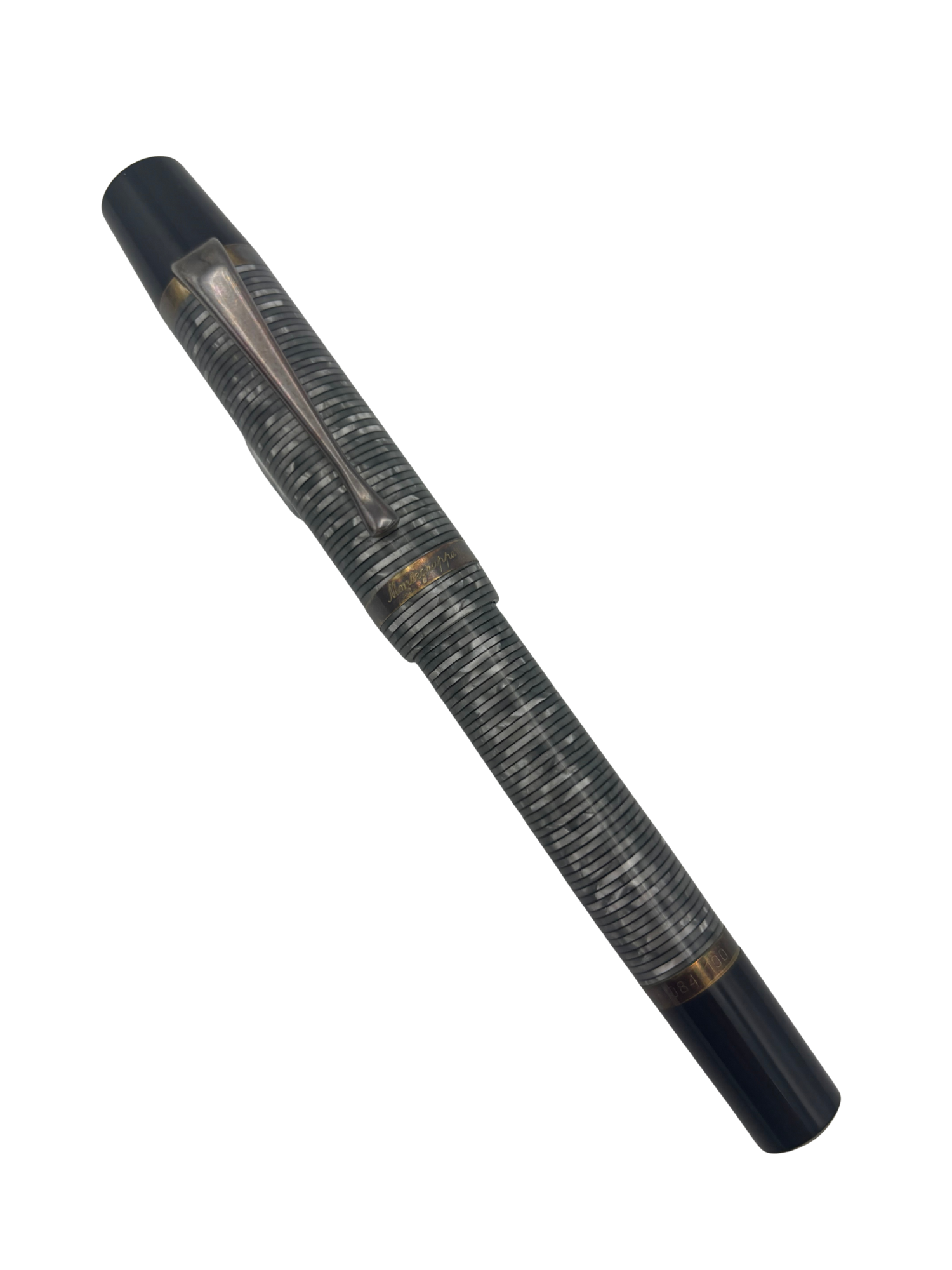 Montegrappa Nazionale Shiny Circles - 14k Extra Fine Nib - Pre-Owned