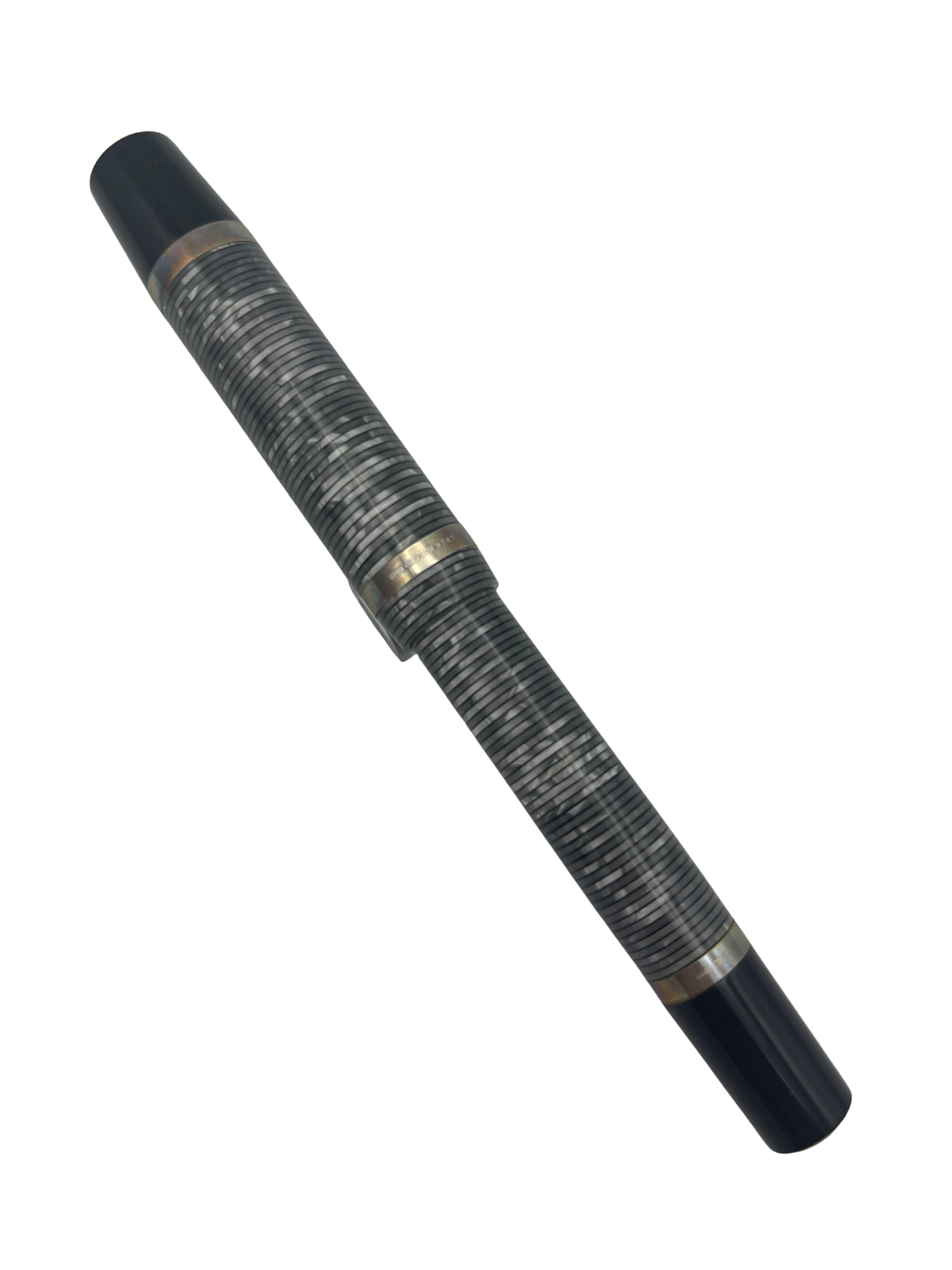 Montegrappa Nazionale Shiny Circles - 14k Extra Fine Nib - Pre-Owned