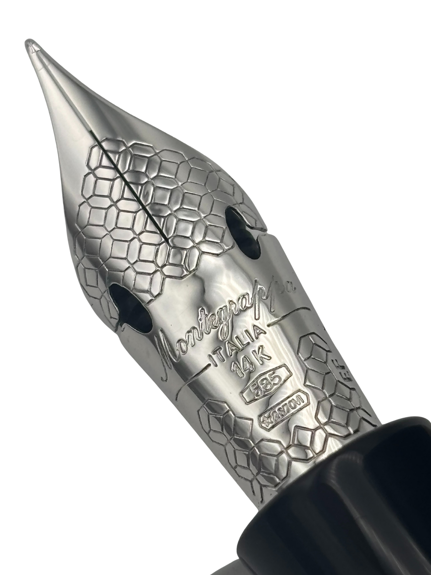 Montegrappa Nazionale Shiny Circles - 14k Extra Fine Nib - Pre-Owned