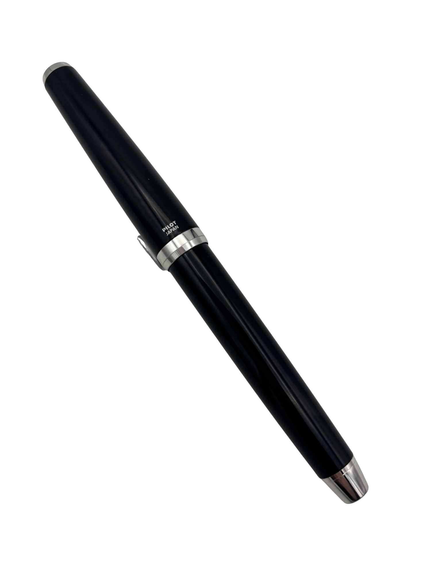 Pilot Metal Falcon Black - 14k Soft Extra Fine Nib - Pre-Owned