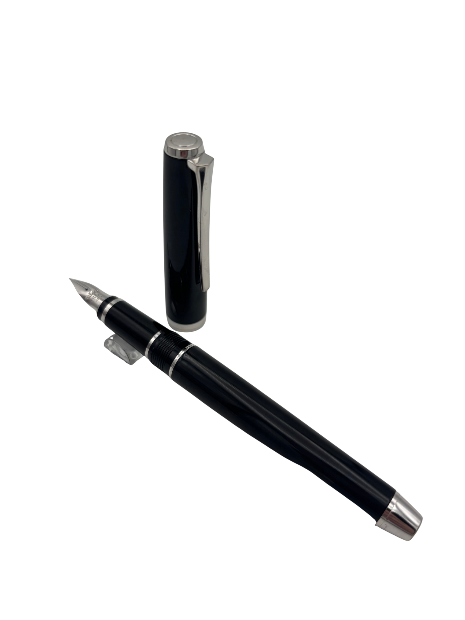 Pilot Metal Falcon Black - 14k Soft Extra Fine Nib - Pre-Owned