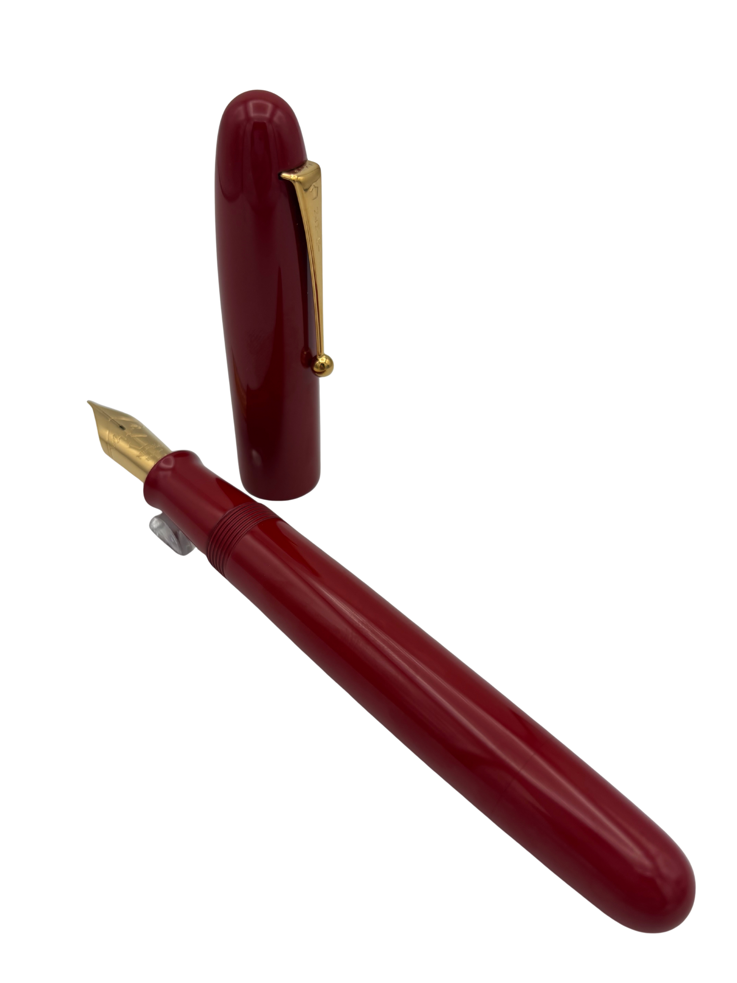 Pilot Namiki No. 50 Emperor Vermilion - 18k Broad Nib - Pre-Owned