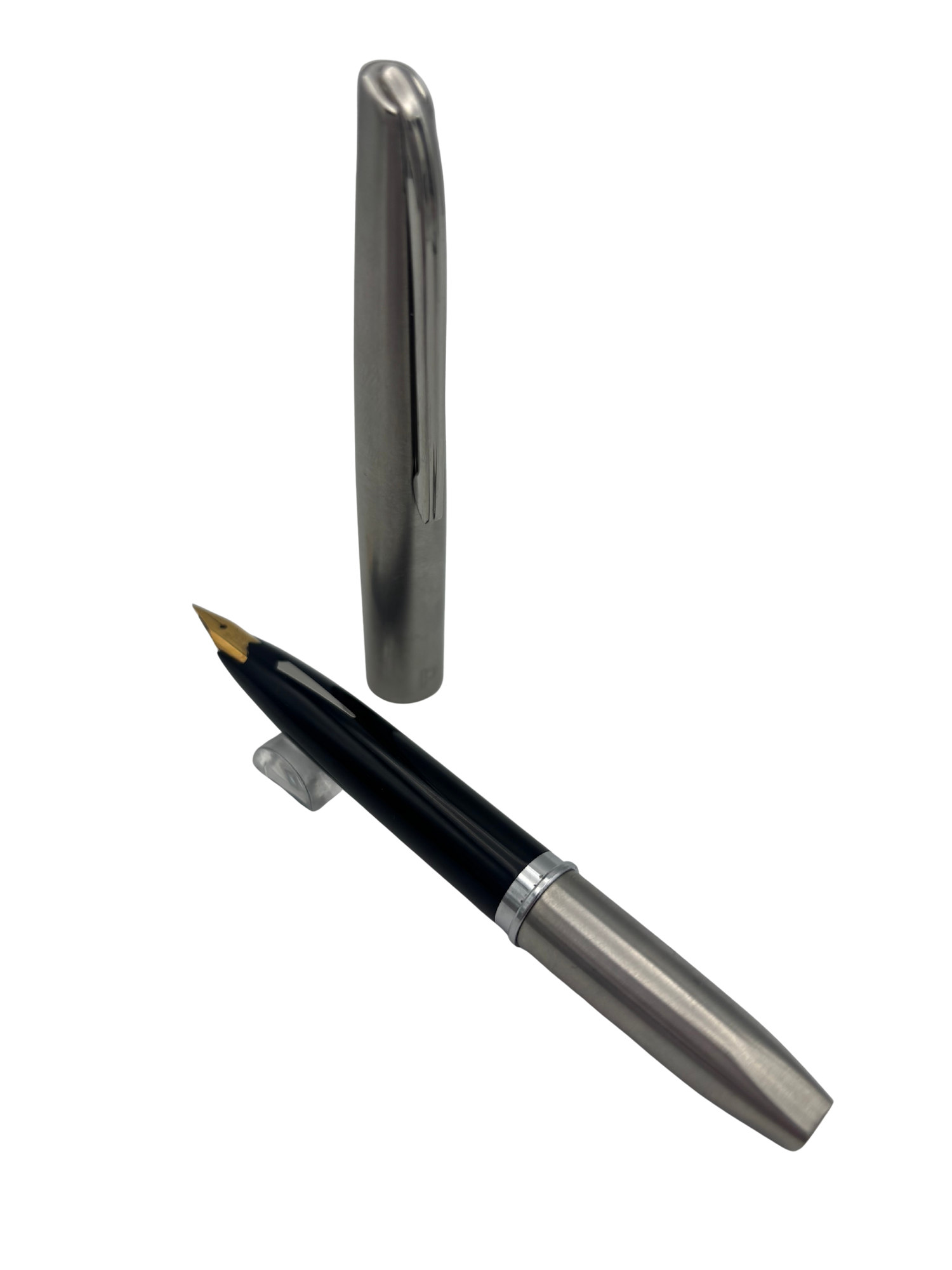 Platinum Pocket Pen Stainless Steel - 18k Fine Nib