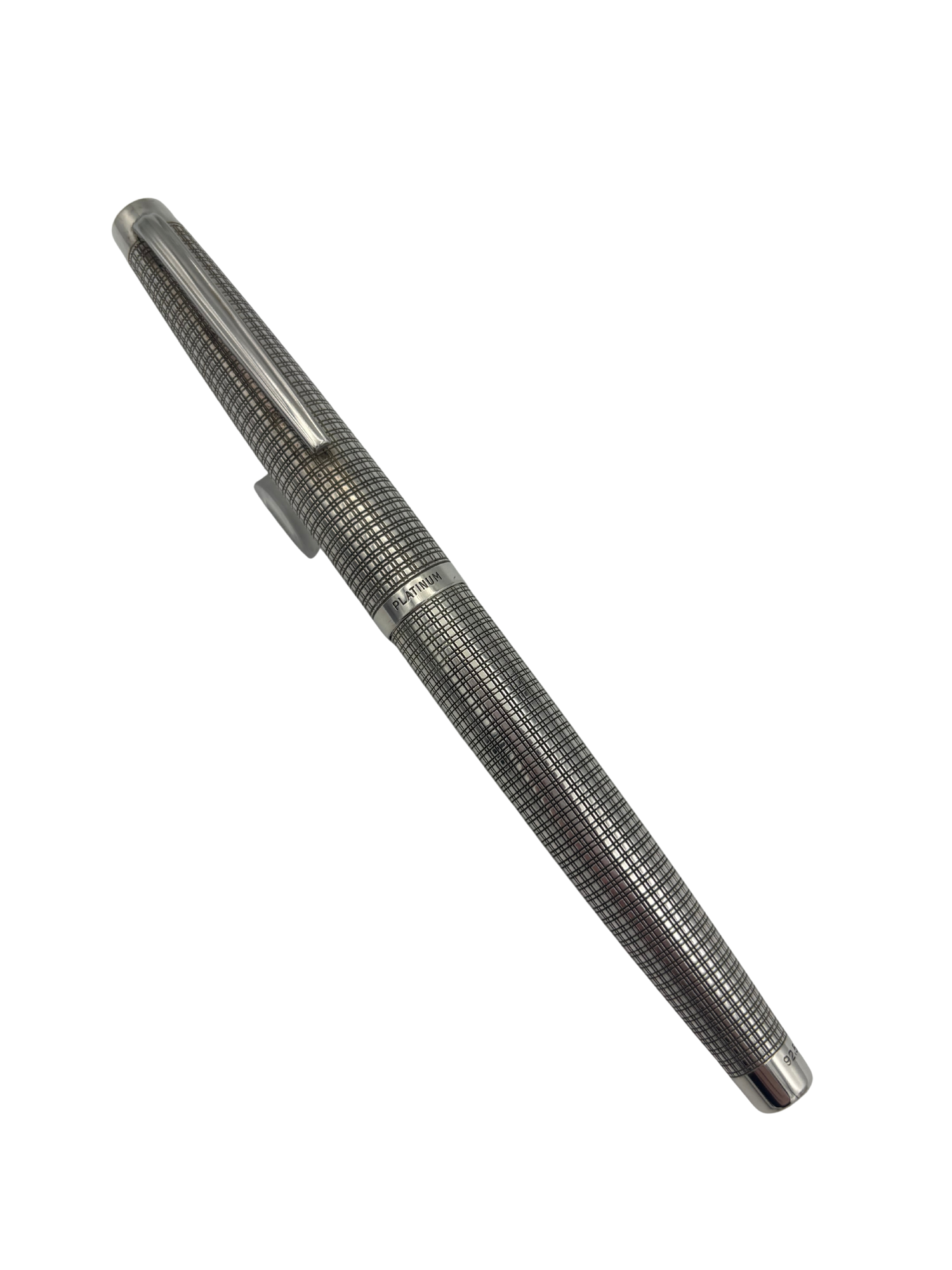 Platinum Vintage 925 Sterling Silver - 18k Extra Fine Nib - Pre-Owned