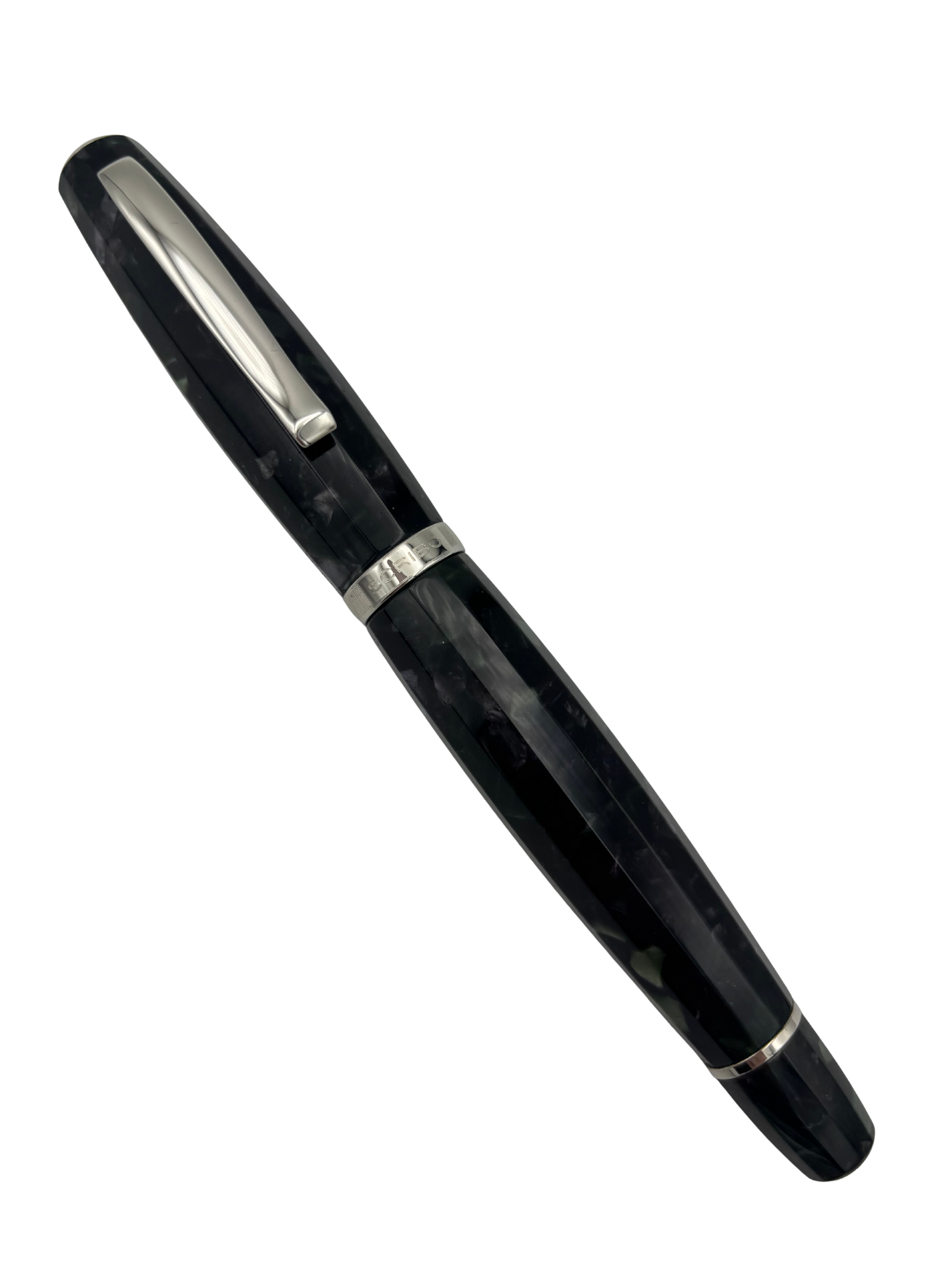 Scribo Feel Fiorita Platinum Trim - Extra Fine Flex Nib