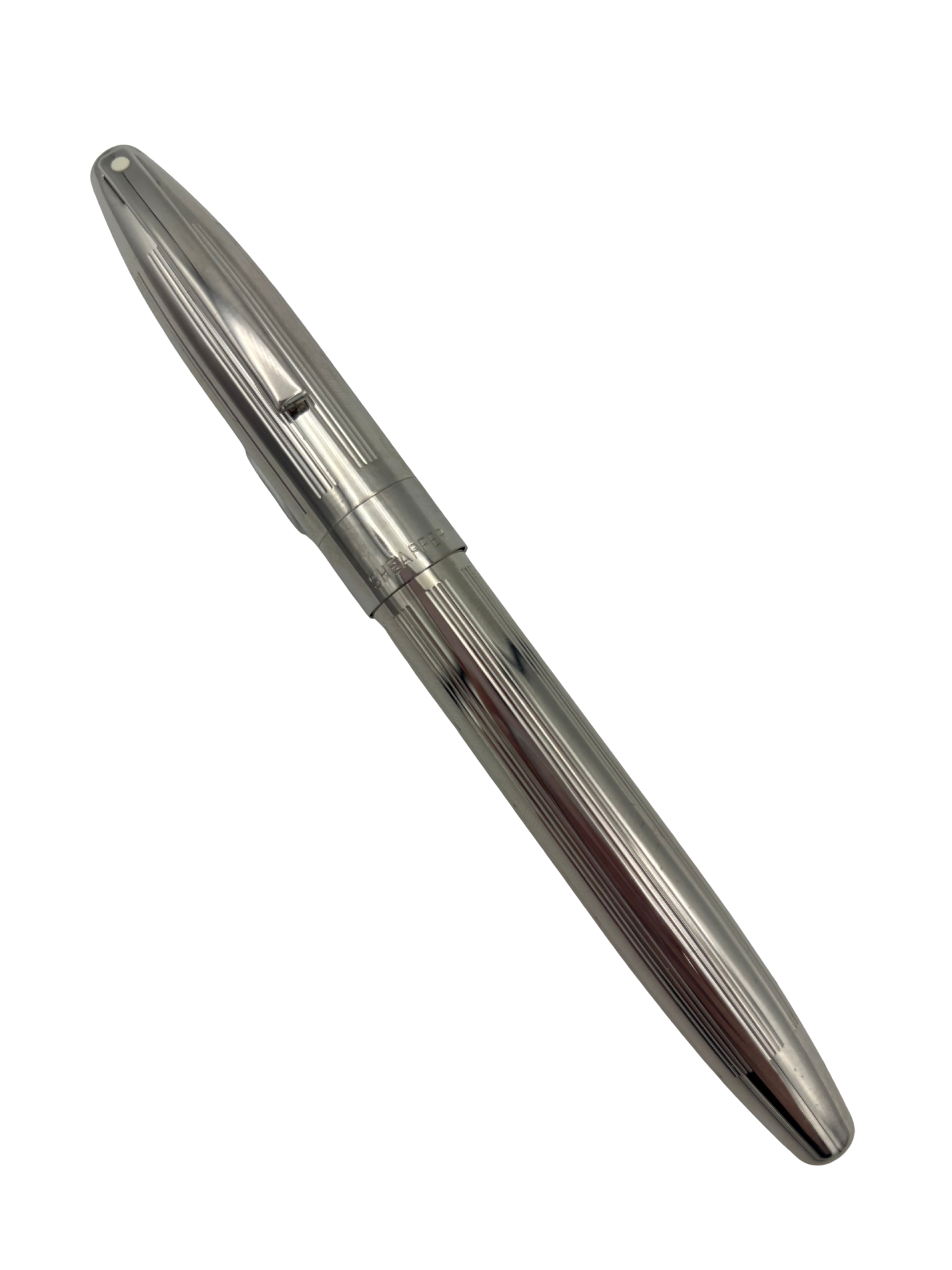 Sheaffer Legacy Heritage Deep Cut Palladium - 18k Broad Nib