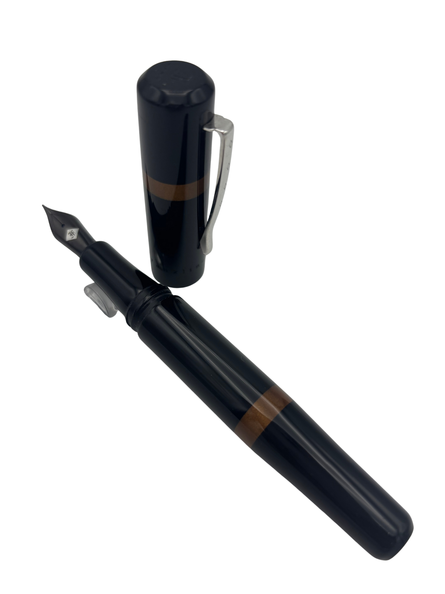 Franklin Christoph Model 19 Black - Fine Steel Nib