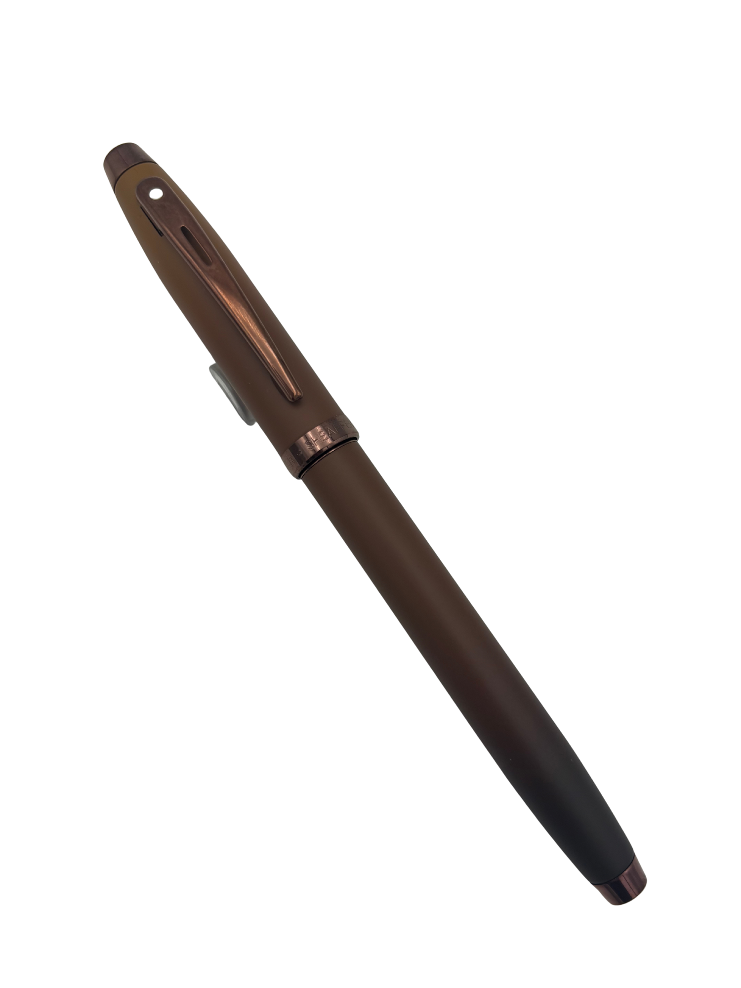 Sheaffer 100 Coffee - Fine Steel Nib - Pre-Owned