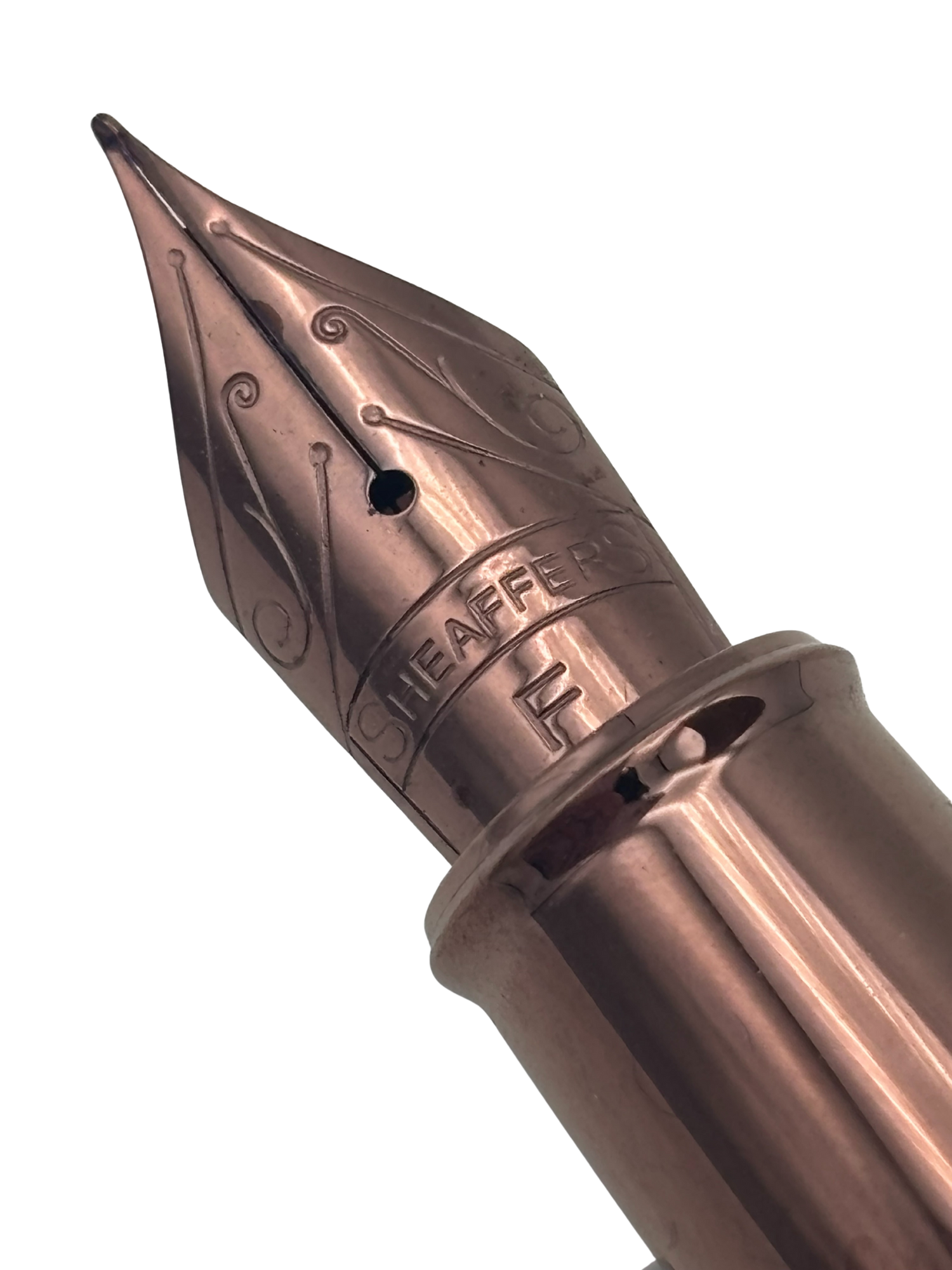 Sheaffer 100 Coffee - Fine Steel Nib - Pre-Owned