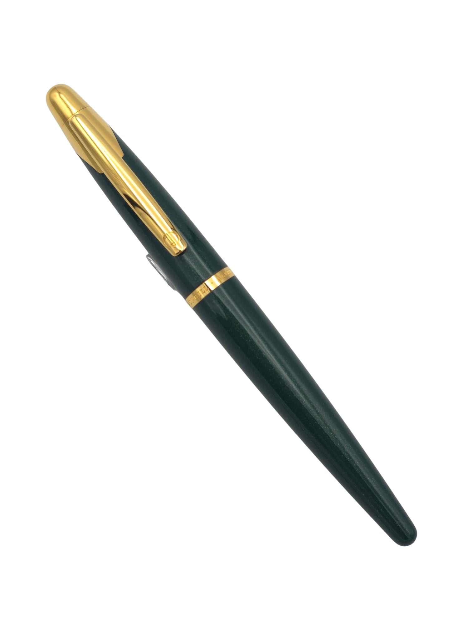 Alfred Dunhill AD2000 Metallic Green GT - 18k Medium Nib - Pre-Owned