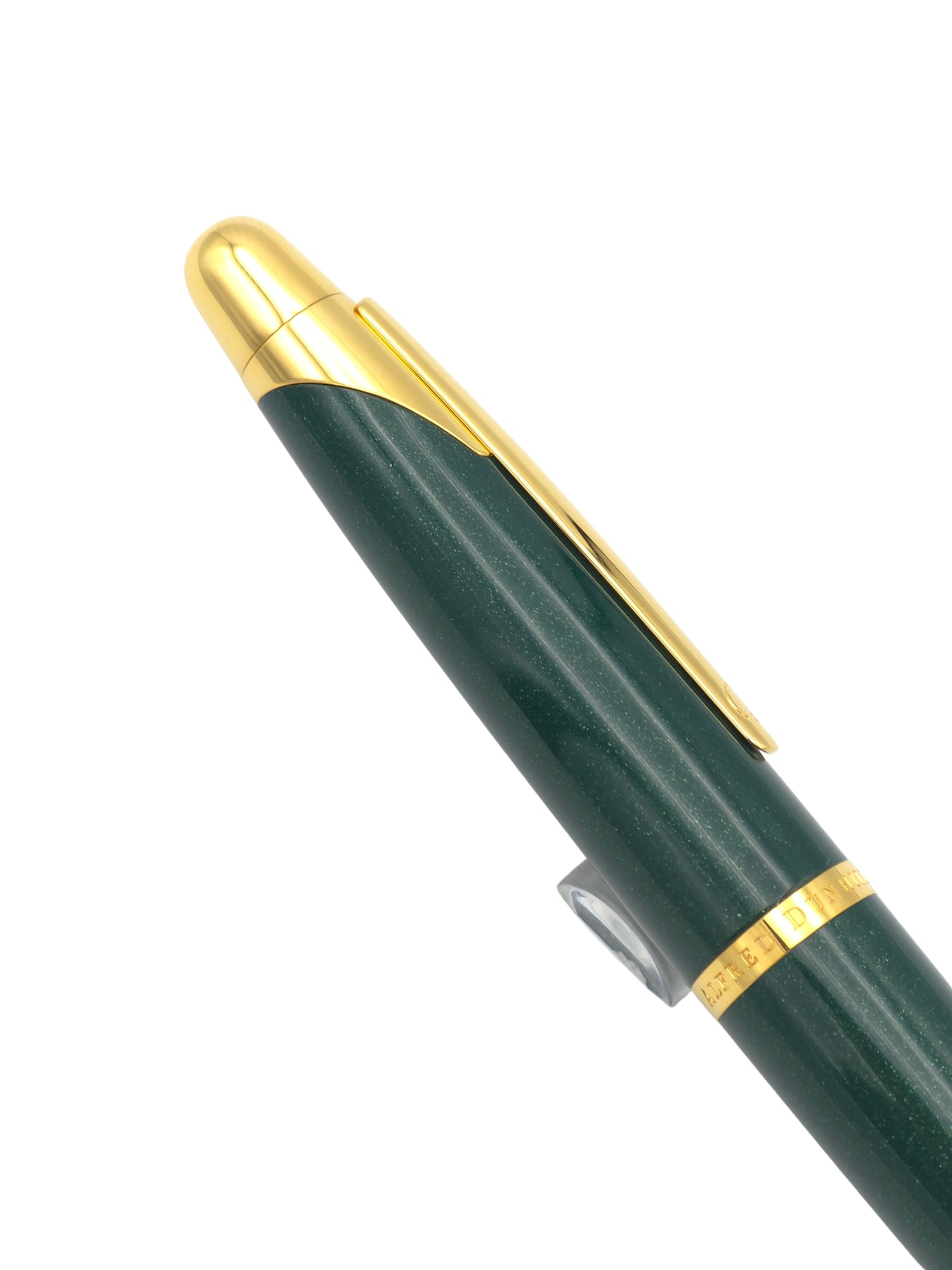 Alfred Dunhill AD2000 Metallic Green GT - 18k Medium Nib - Pre-Owned