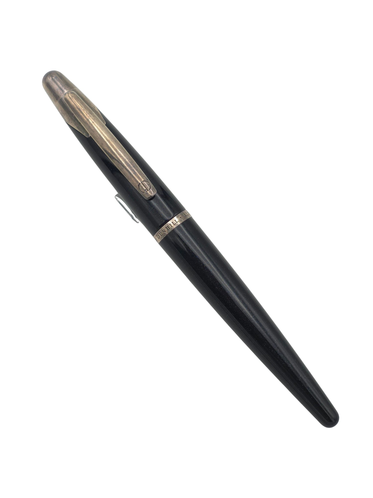 Alfred Dunhill AD2000 Metallic Black - 18k Medium Nib - Pre-Owned