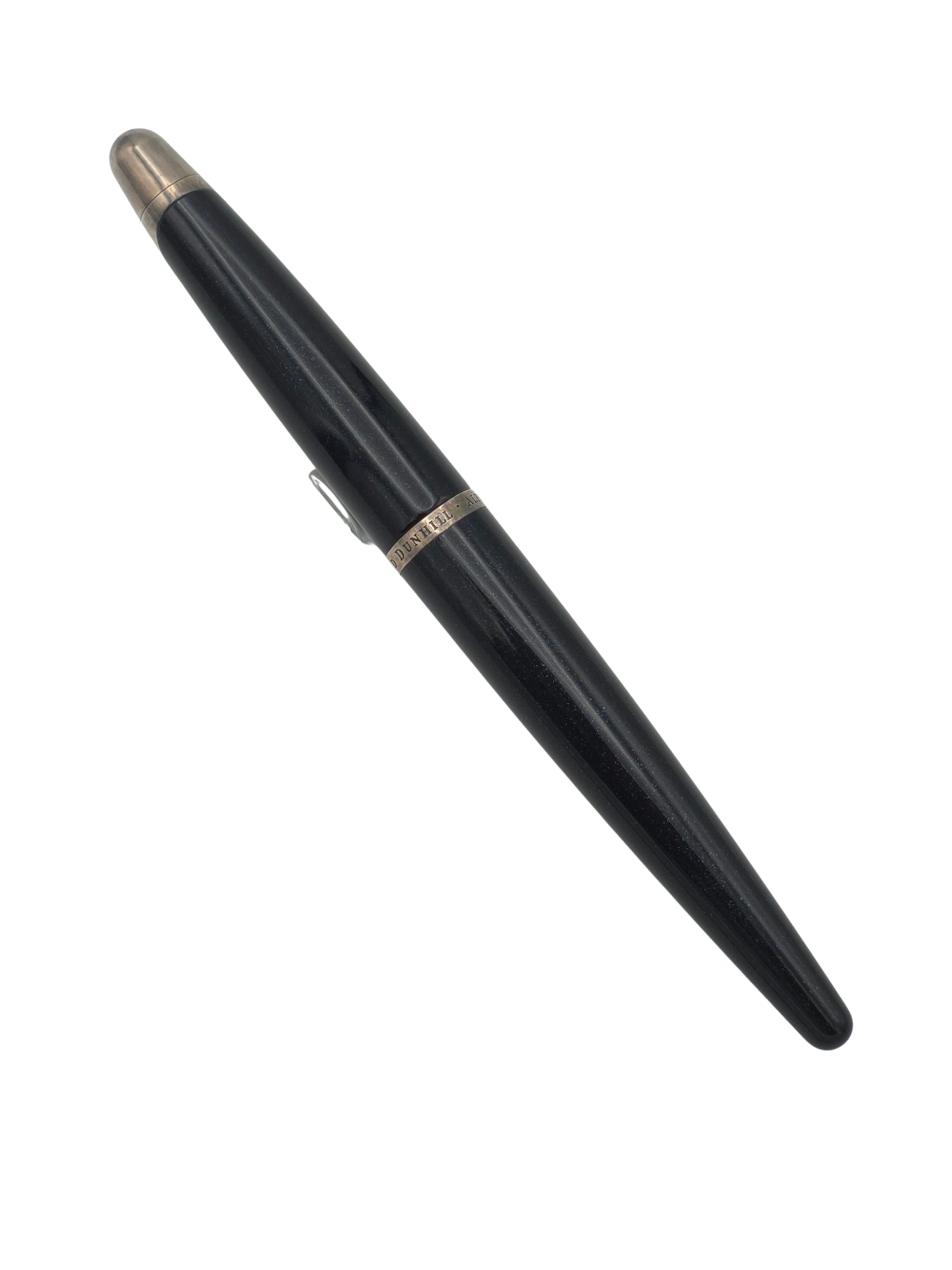 Alfred Dunhill AD2000 Metallic Black - 18k Medium Nib - Pre-Owned