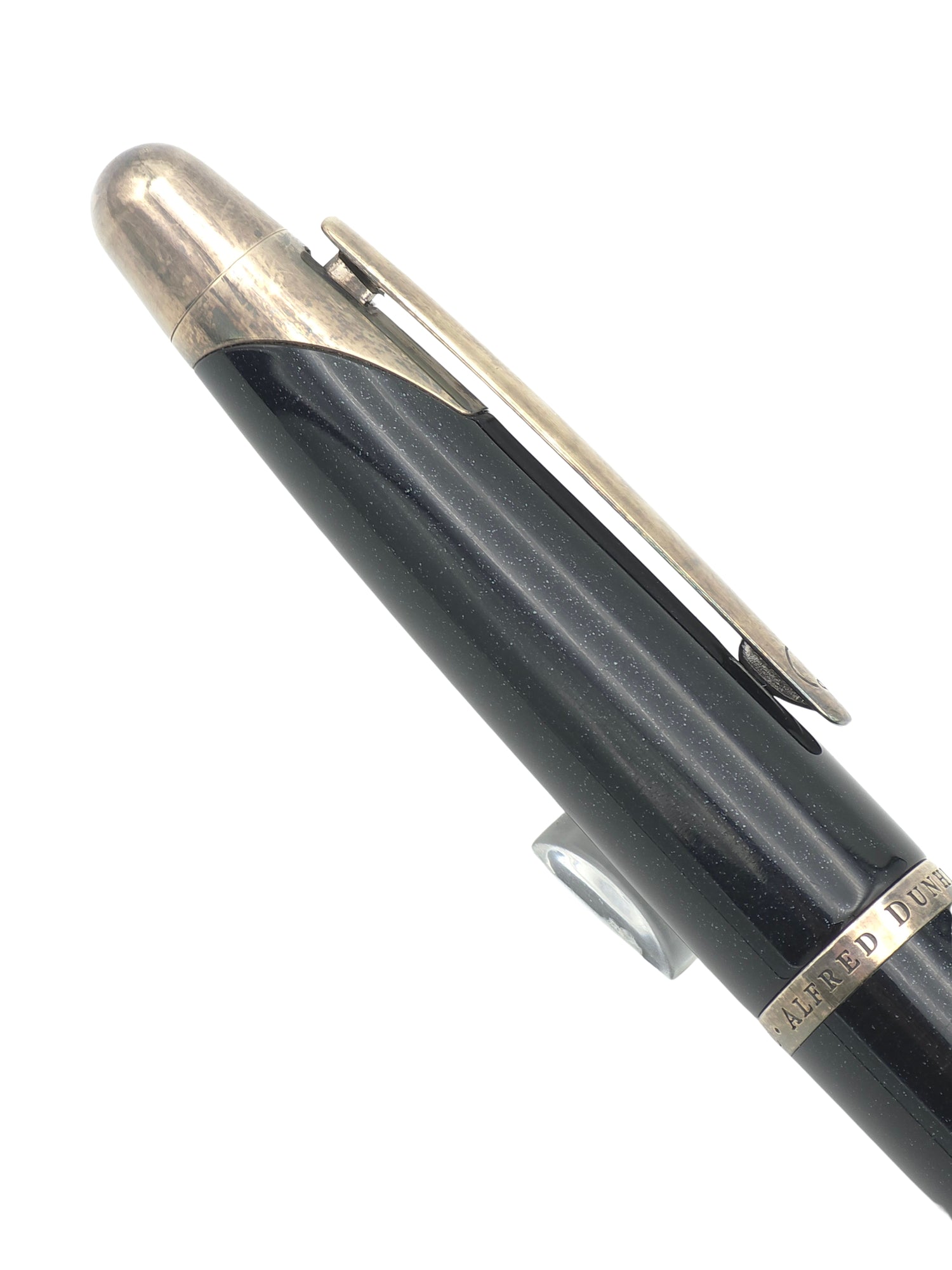 Alfred Dunhill AD2000 Metallic Black - 18k Medium Nib - Pre-Owned