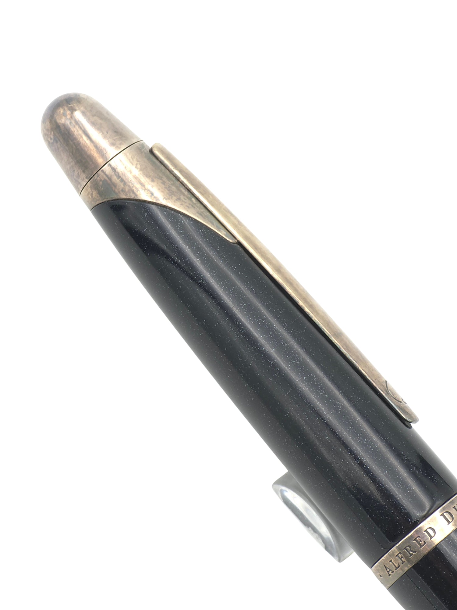 Alfred Dunhill AD2000 Metallic Black - 18k Medium Nib - Pre-Owned