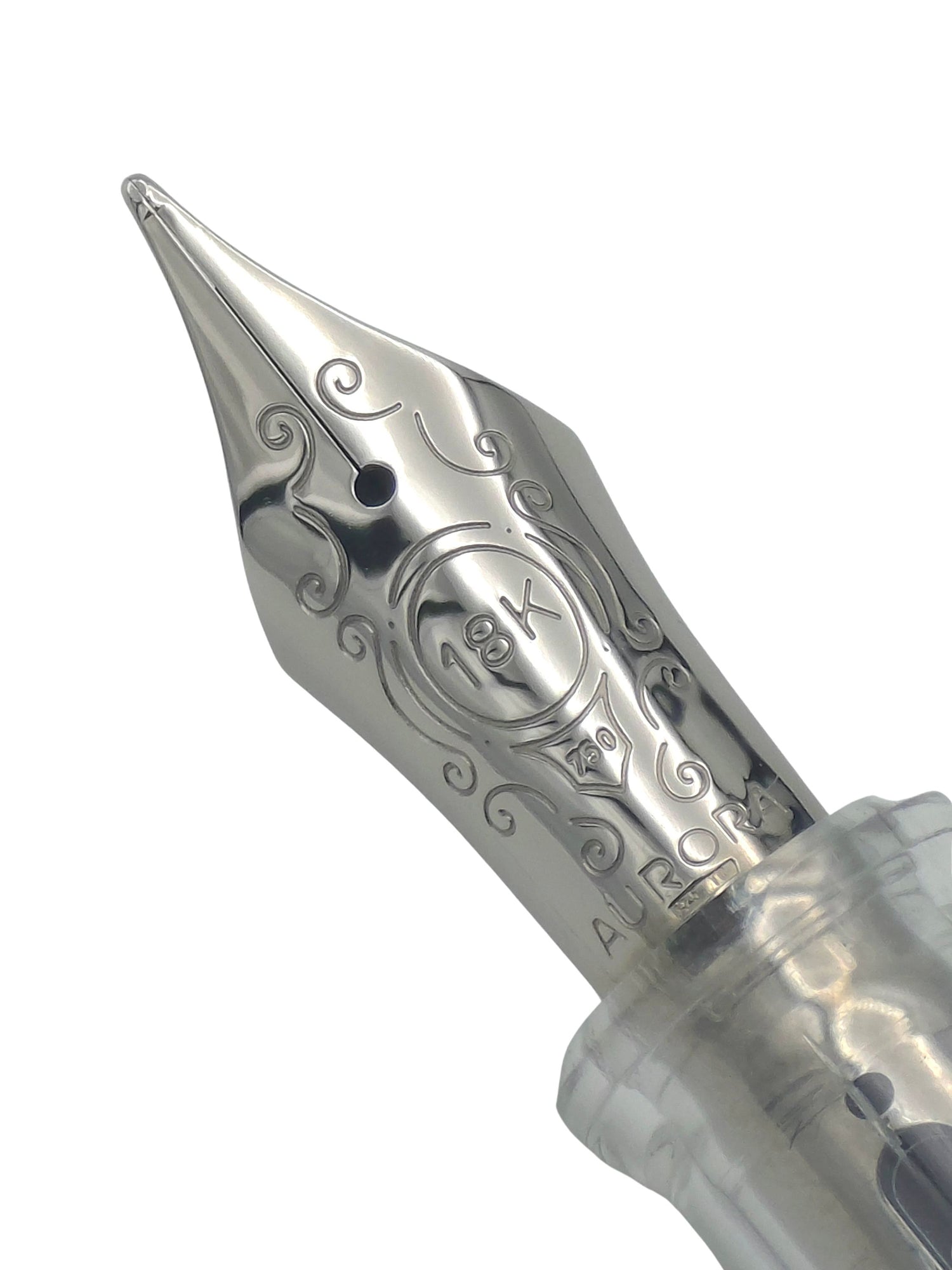 Aurora 88 LE Minerali Cinnabar Demo - 18k Medium Nib - Pre-Owned