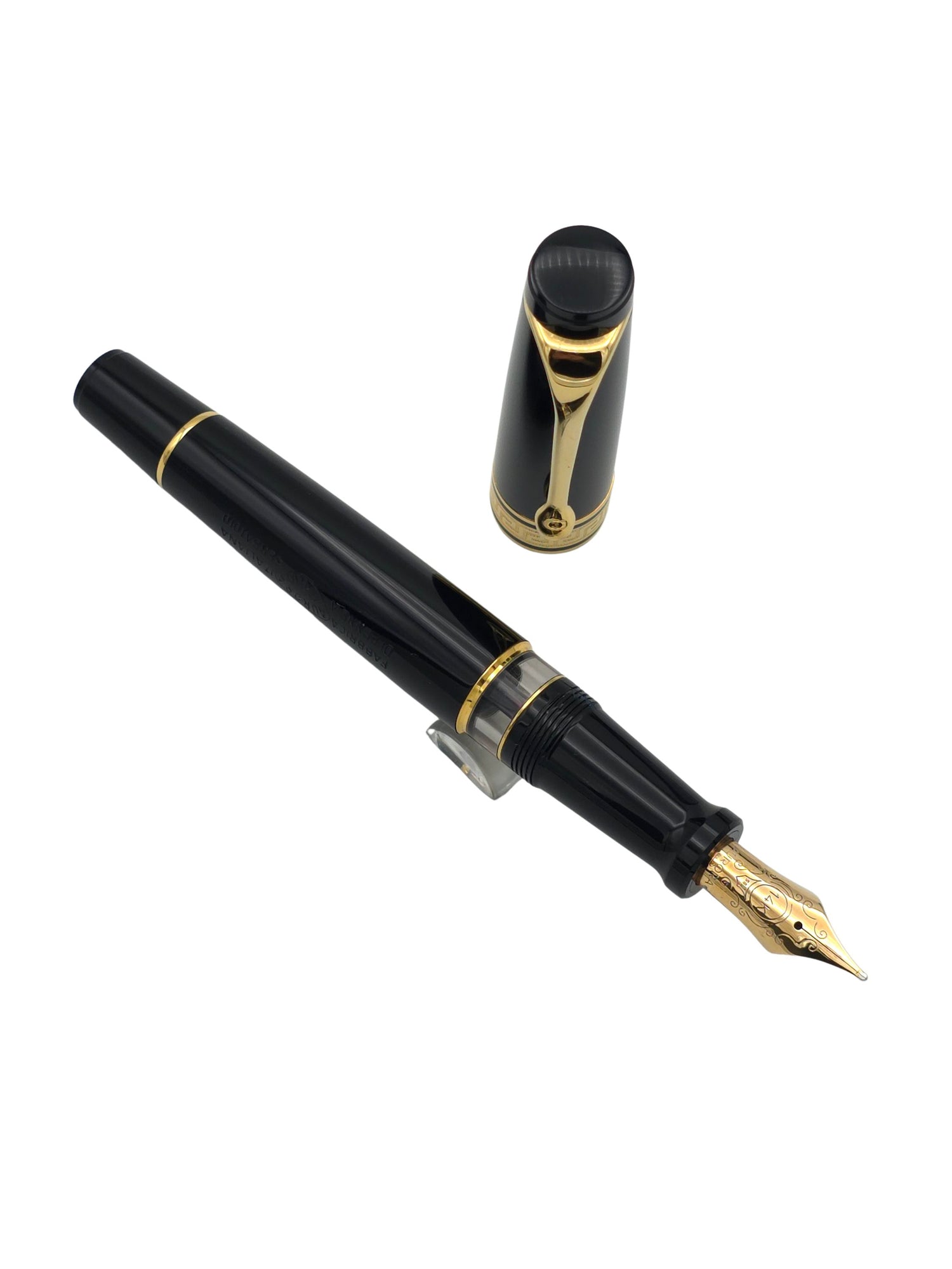 Aurora Optima Black GT - 14k Broad Nib - Pre-Owned