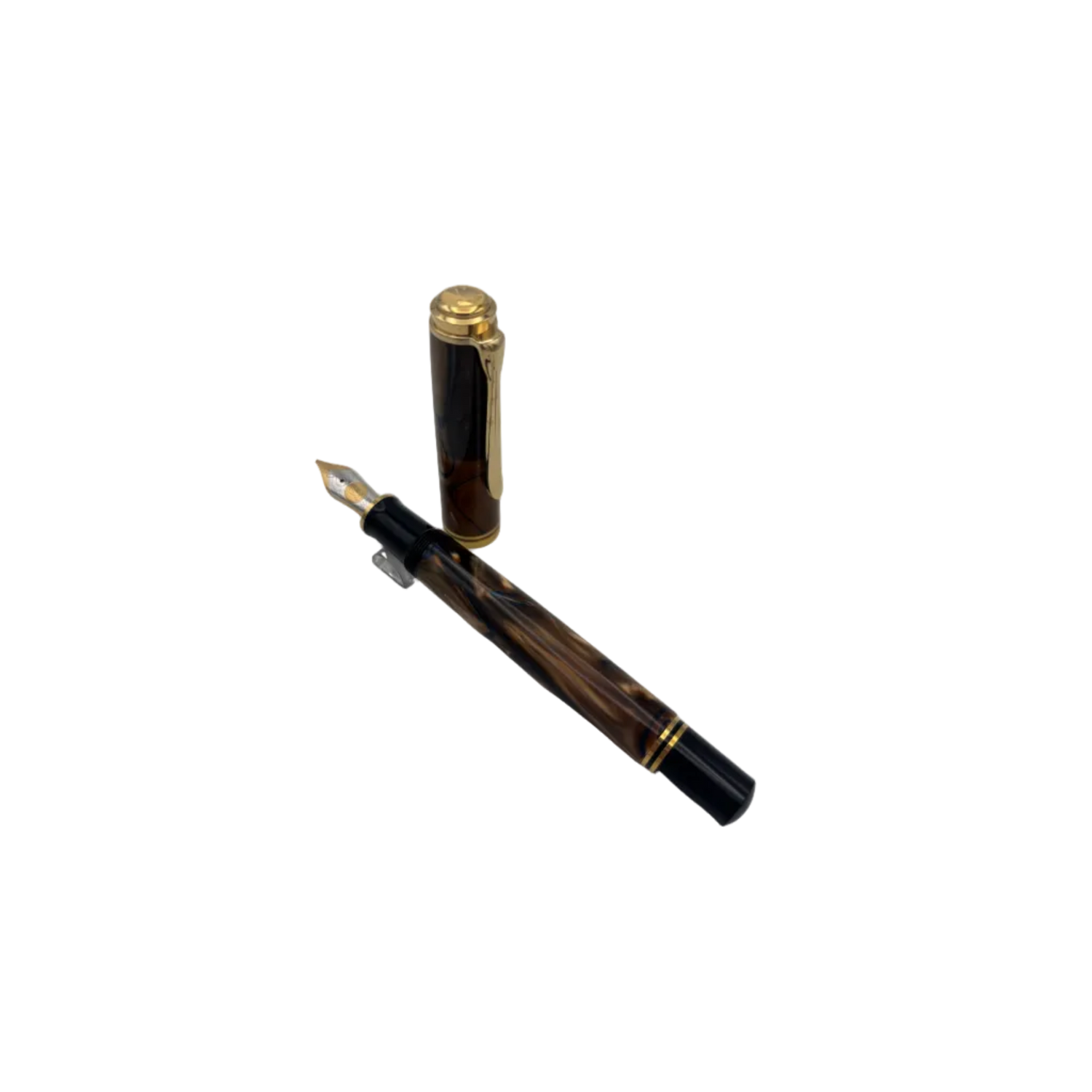 Pelikan M800 Water Soil Grand Place - 18C Medium Nib Pre-owned