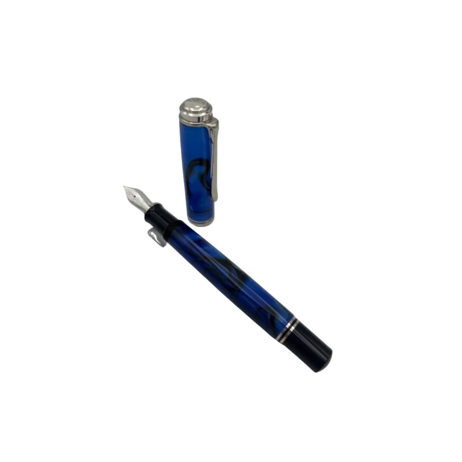 PelikanM805 Blue Dunes - 18C Extra Fine Nib