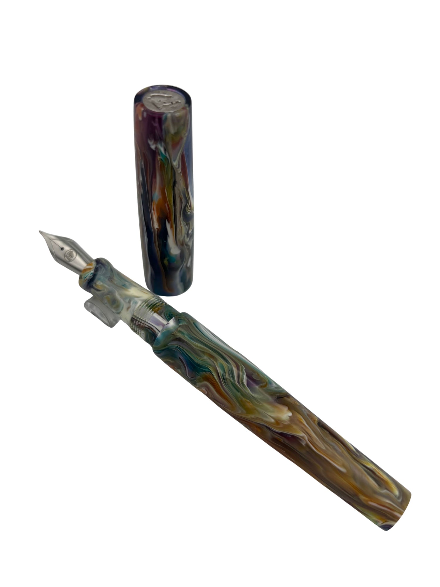 Studio Agackakan Galen Leather Primary Manipulation - Medium Steel Nib - Pre-owned