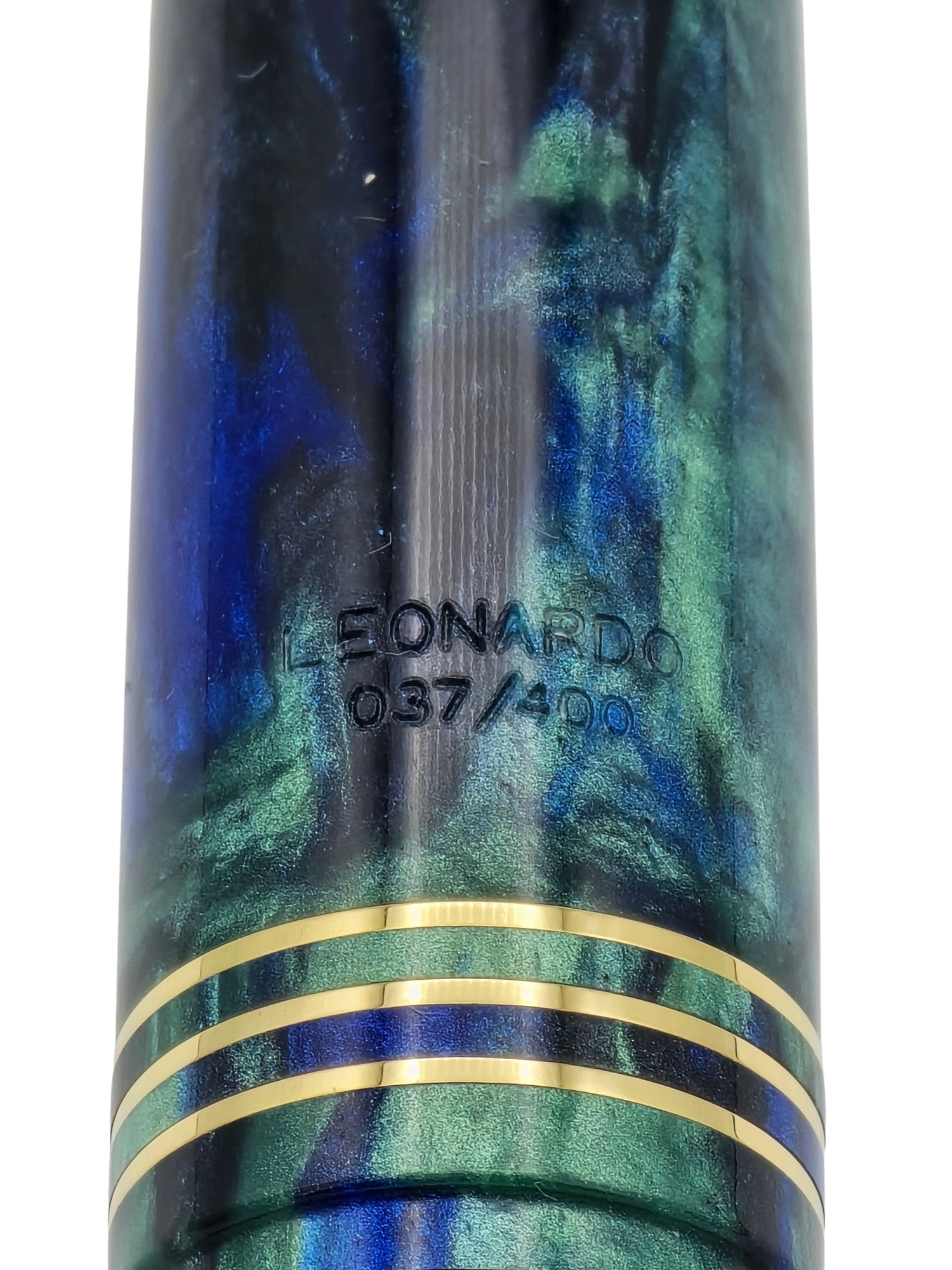 Leonardo MZG 2.0 The Power of Flowers Fiordaliso Blue - 14k Fine Nib - Pre-Owned