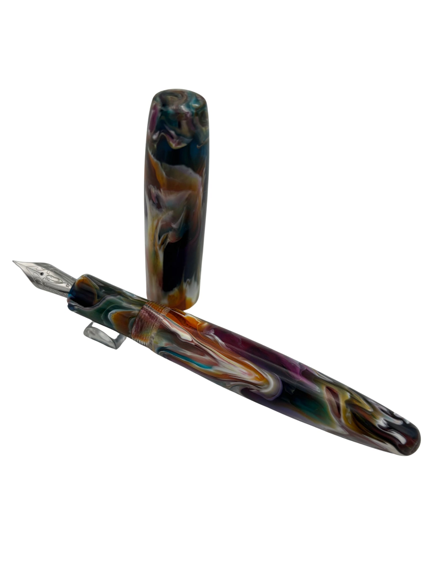 Iron Feather Custom Fountain Pen - Extra Fine Nib - Pre-Owned