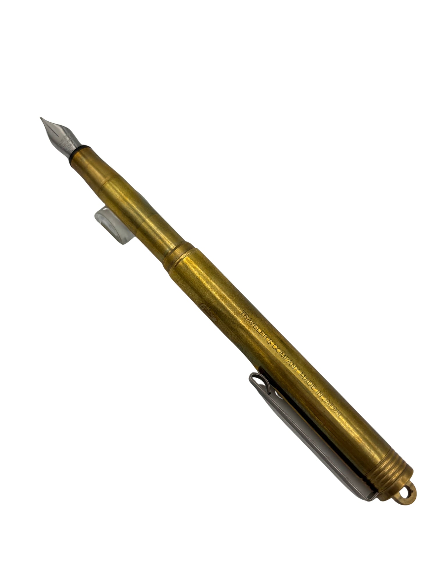 Travellers Company Brass Fountain Pen - Fine Nib - Pre-Owned