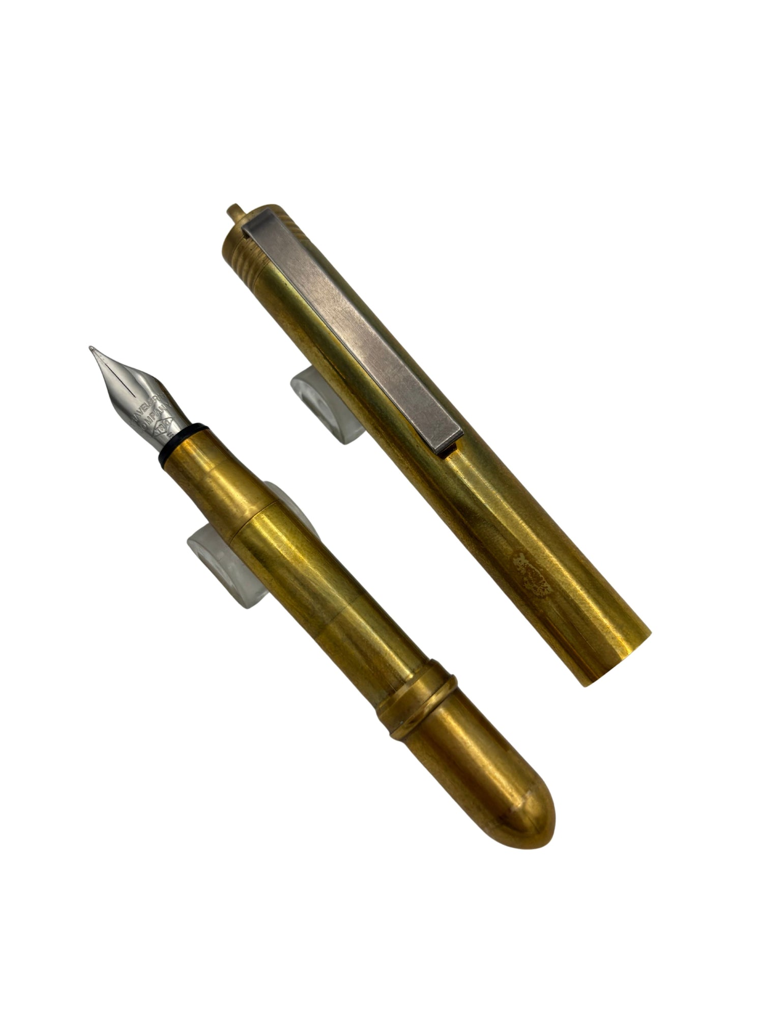 Travellers Company Brass Fountain Pen - Fine Nib - Pre-Owned