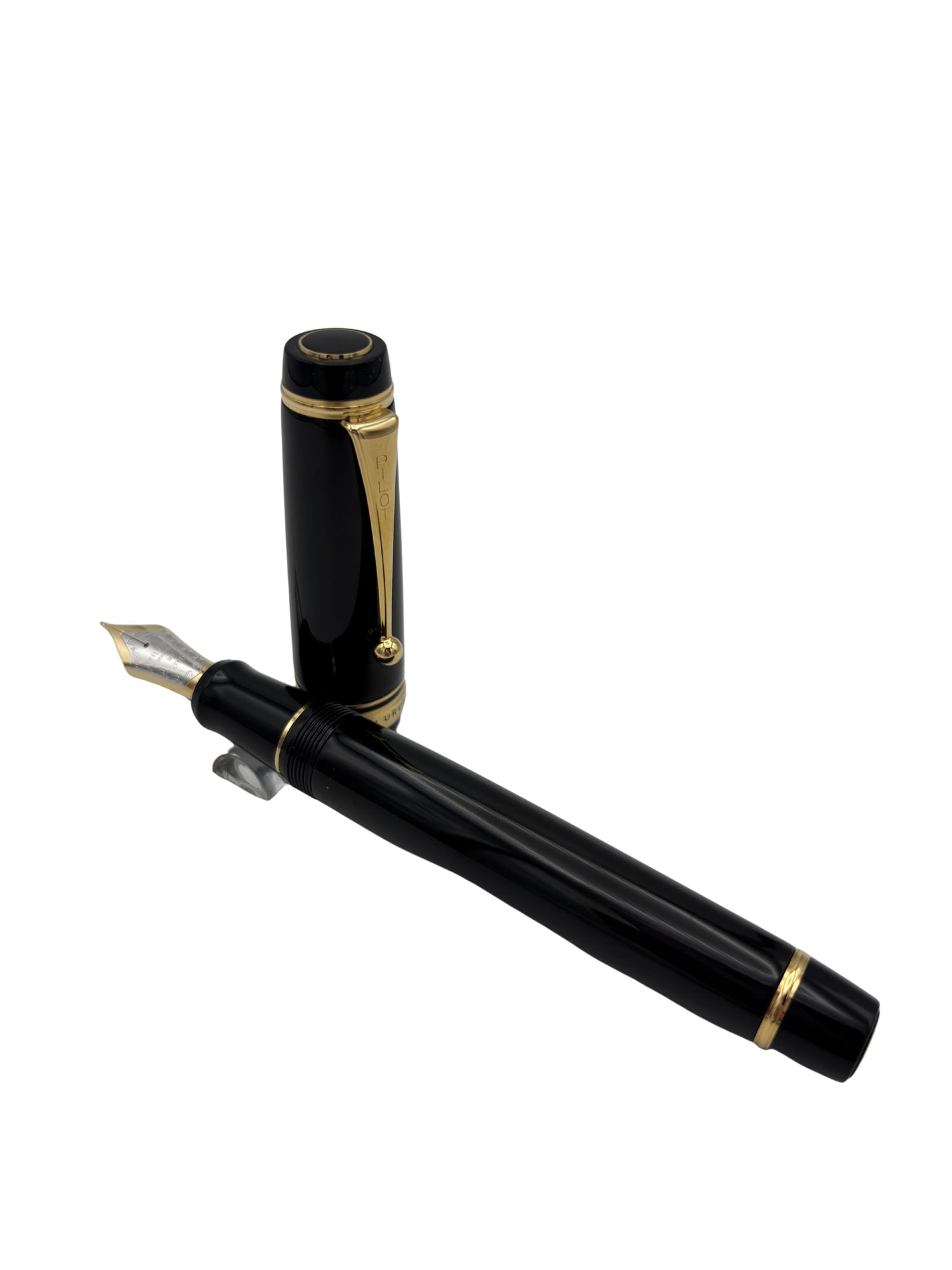 Pilot Custom Urushi Black - 18k Fine Medium Nib - Pre-Owned