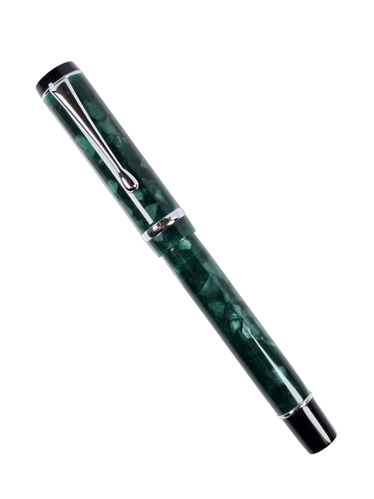 Conklin Duragraph Forest Green - Medium Steel Nib - Pre-Owned