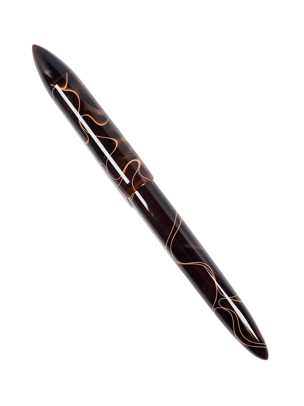 Edison Nouveau Premier Cappuccino - Medium Steel Nib - Pre-Owned