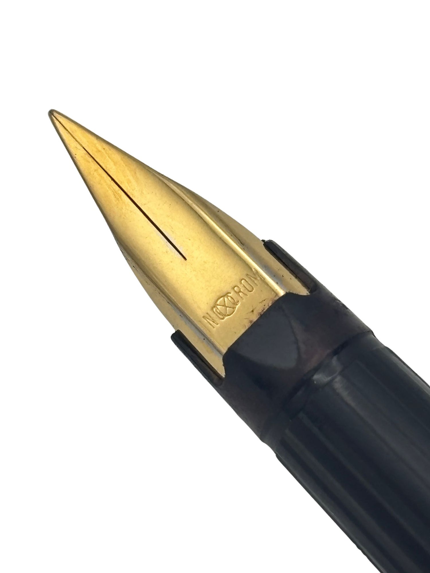 Inoxcrom 77-Fina Marble Brown - Fine Steel Nib - Pre-Owned