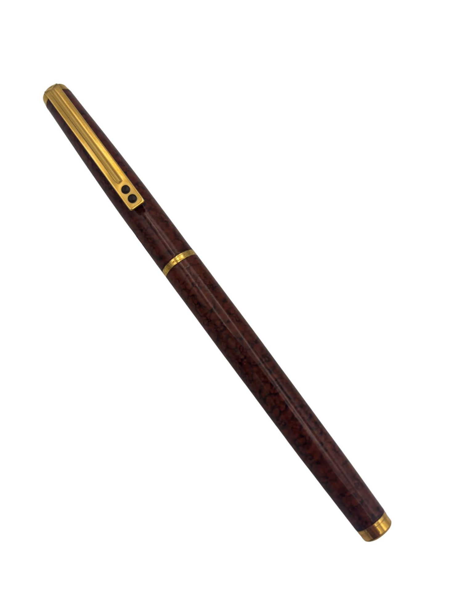 Inoxcrom 77-Fina Marble Brown - Fine Steel Nib - Pre-Owned