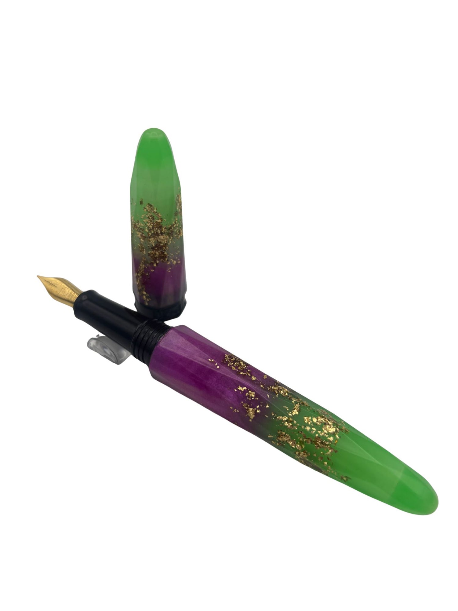 Benu Briolette Luminous Neon - Extra Fine Nib - Pre-Owned