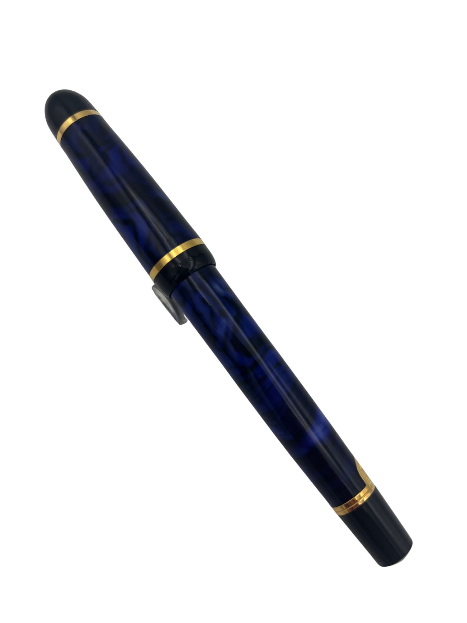 Waterman Phileas Marble Blue V1 - Fine Nib - Pre-Owned