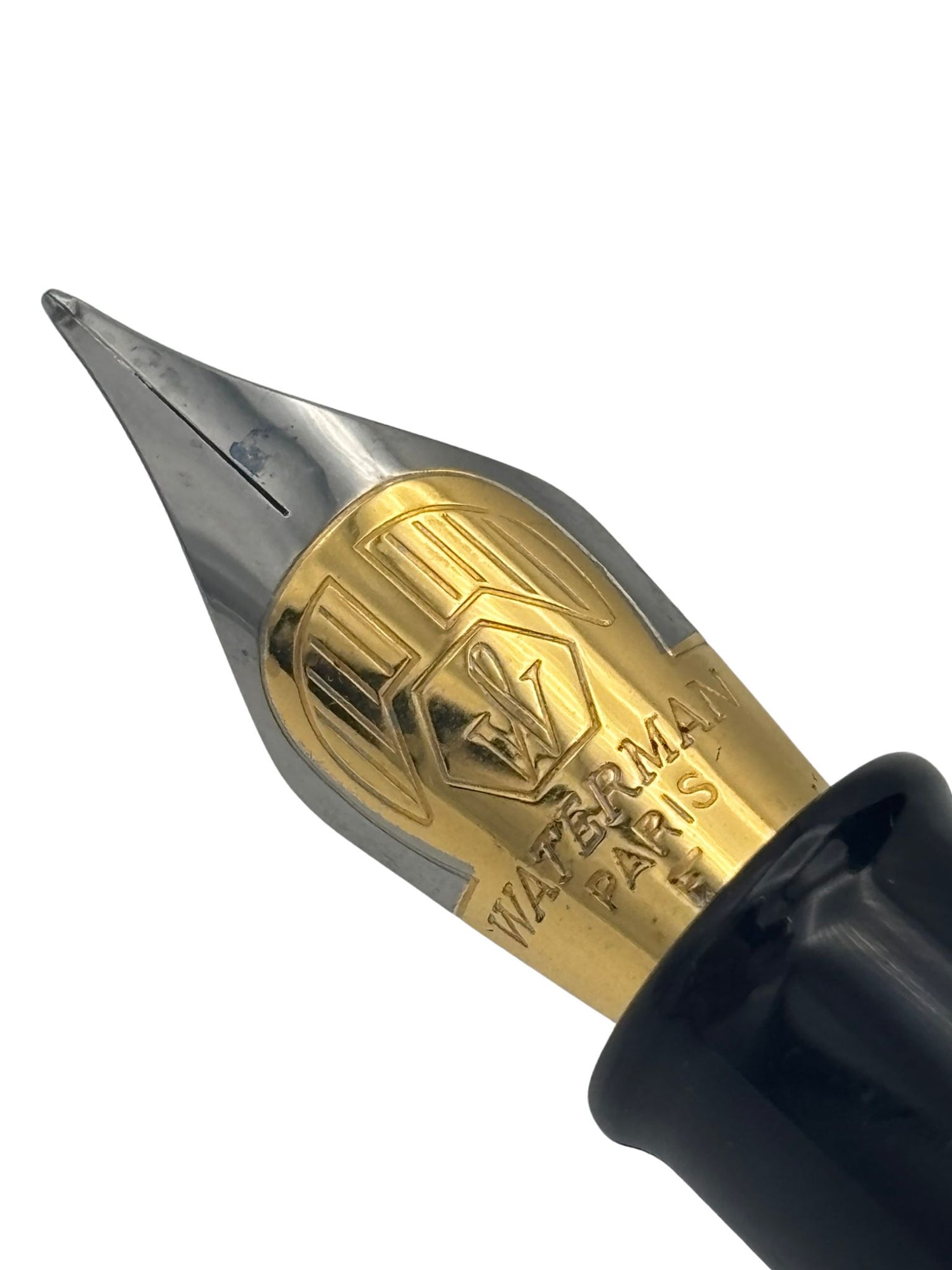 Waterman Phileas Marble Blue V1 - Fine Nib - Pre-Owned