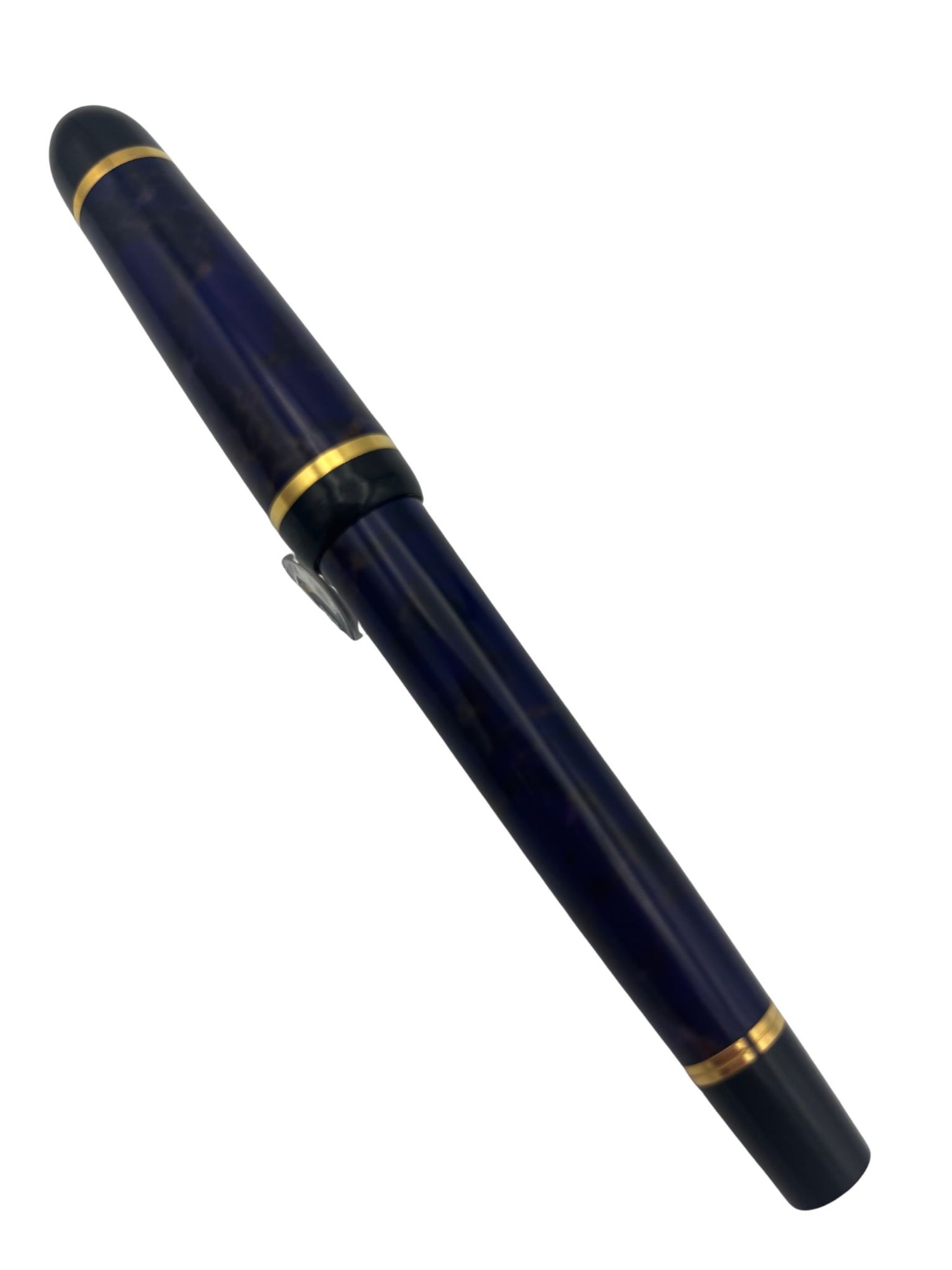 Waterman Phileas Marble Blue V2 - Fine Nib - Pre-Owned